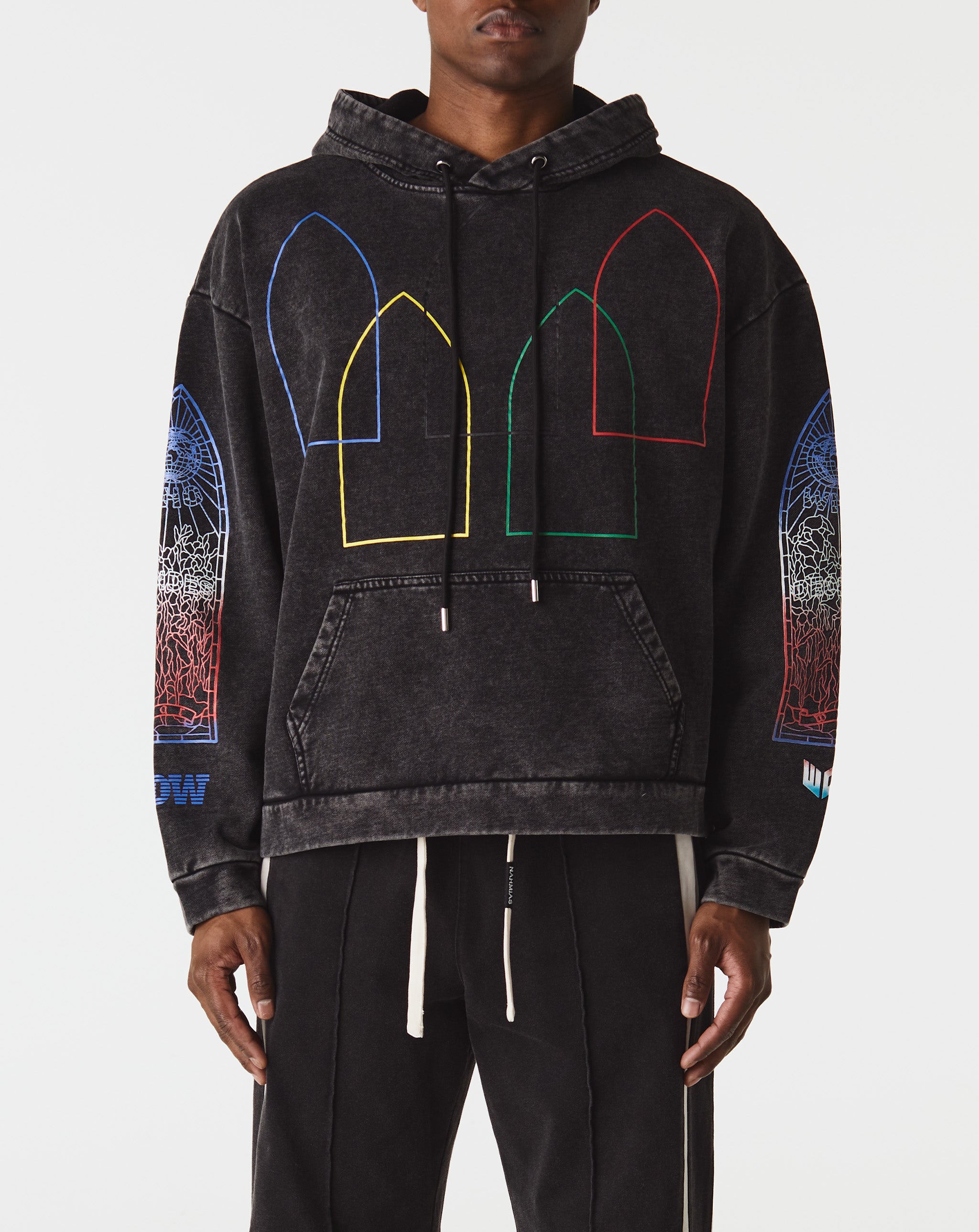 Who Decides War Intertwined Windows Hoodie  - XHIBITION