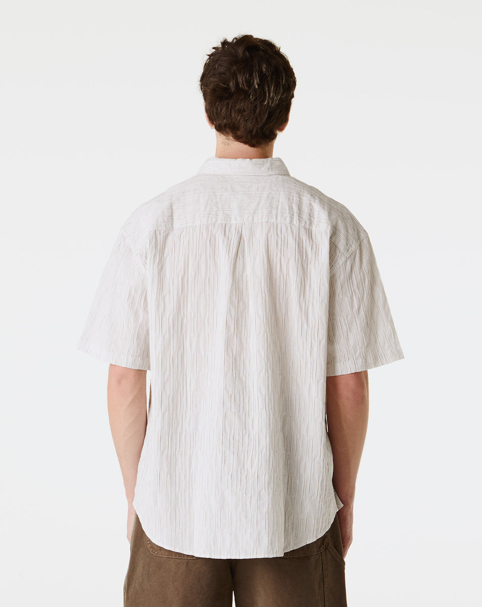 トップス stussy WAVY STRIPED SHORT SLEEVE SHIRT Wavy Striped Short Sleeve Shirt in blue – Stüssy – Stussy AU