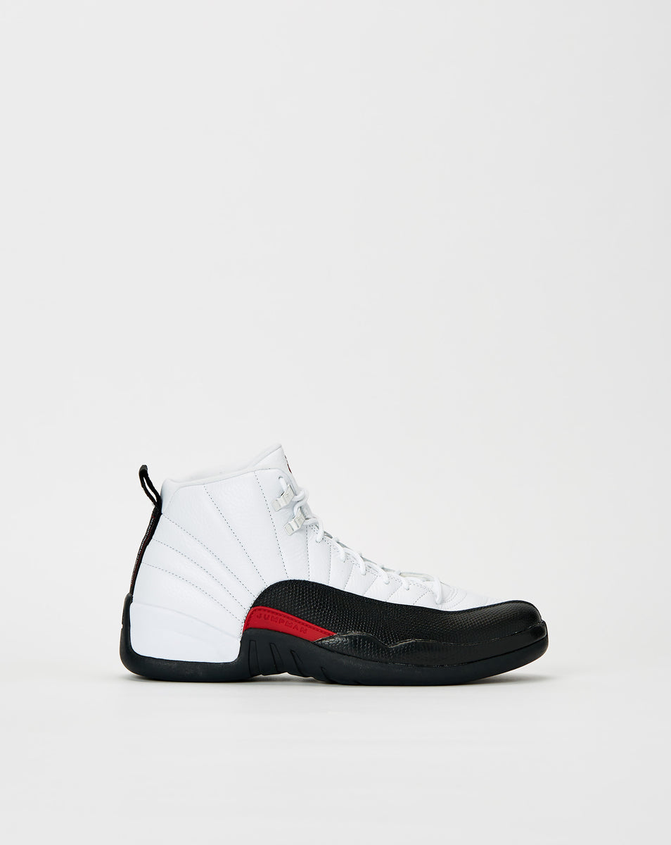 jordan 12 white black red