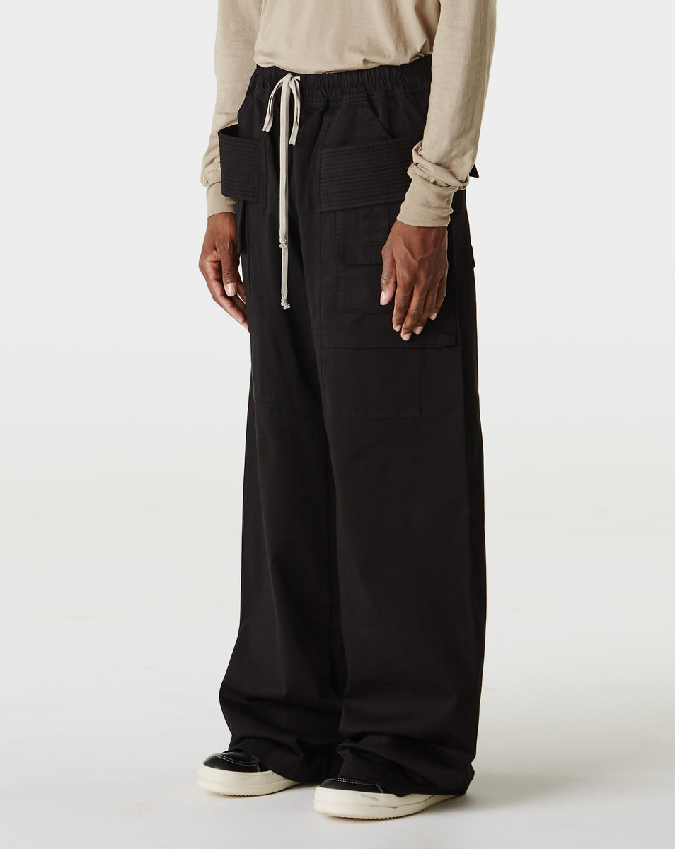 Rick Owens DRKSHDW - Creatch Wide Cargo Drawstring - Black