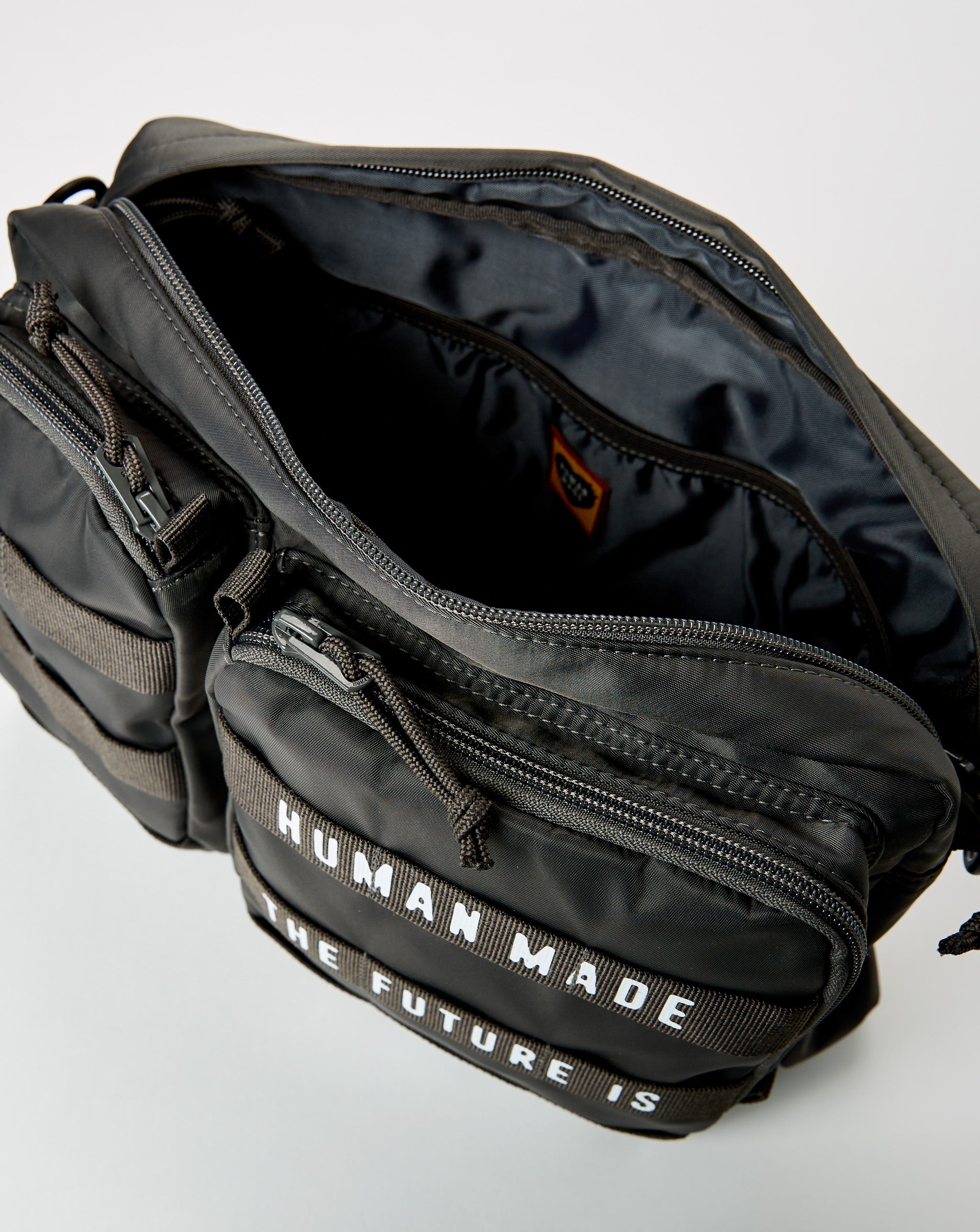 Human Made Monki recycled nylon cross body bag in black  - Cheap Urlfreeze Jordan outlet
