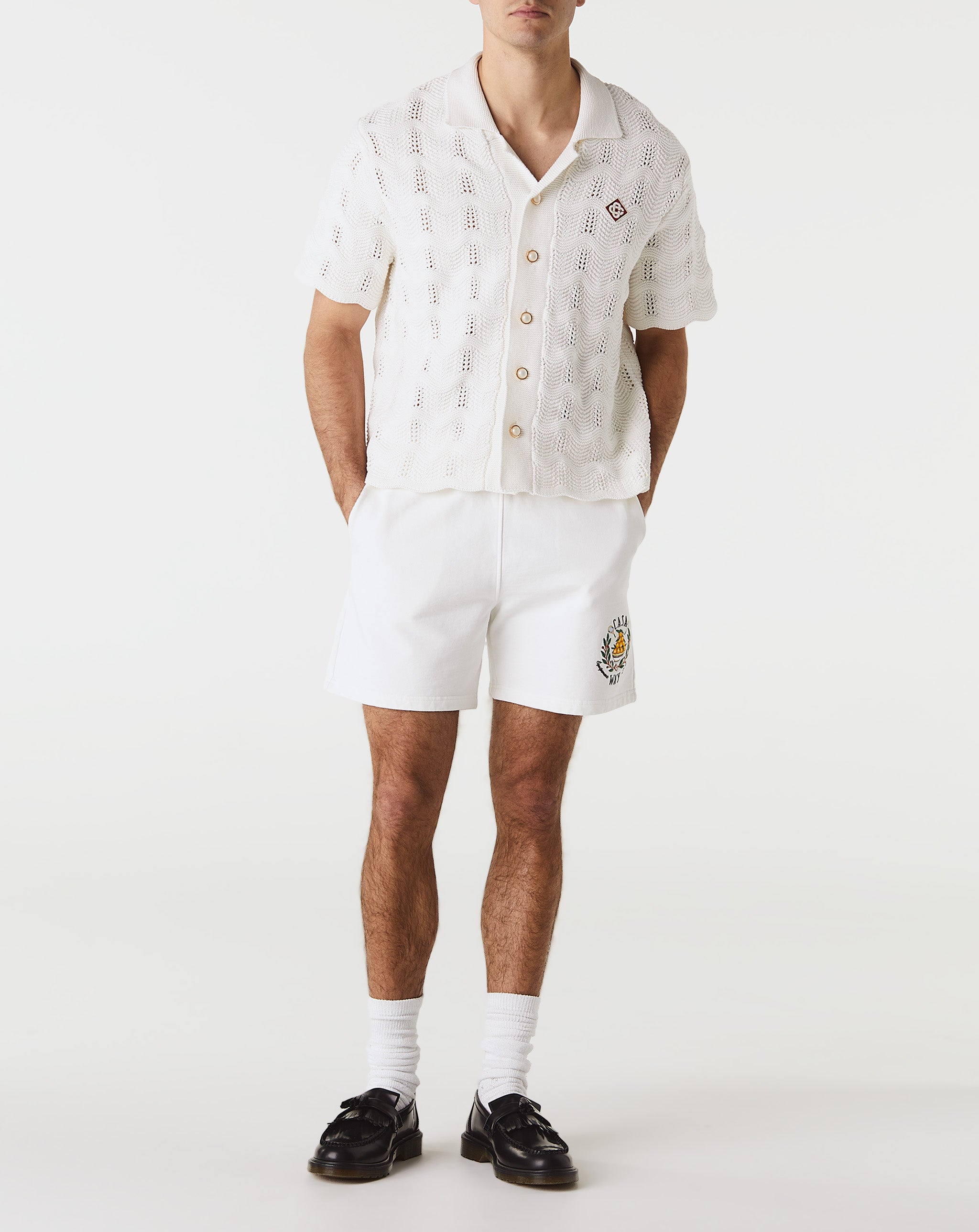 Casablanca Cuban Collar Shirt  - Cheap Urlfreeze Jordan outlet
