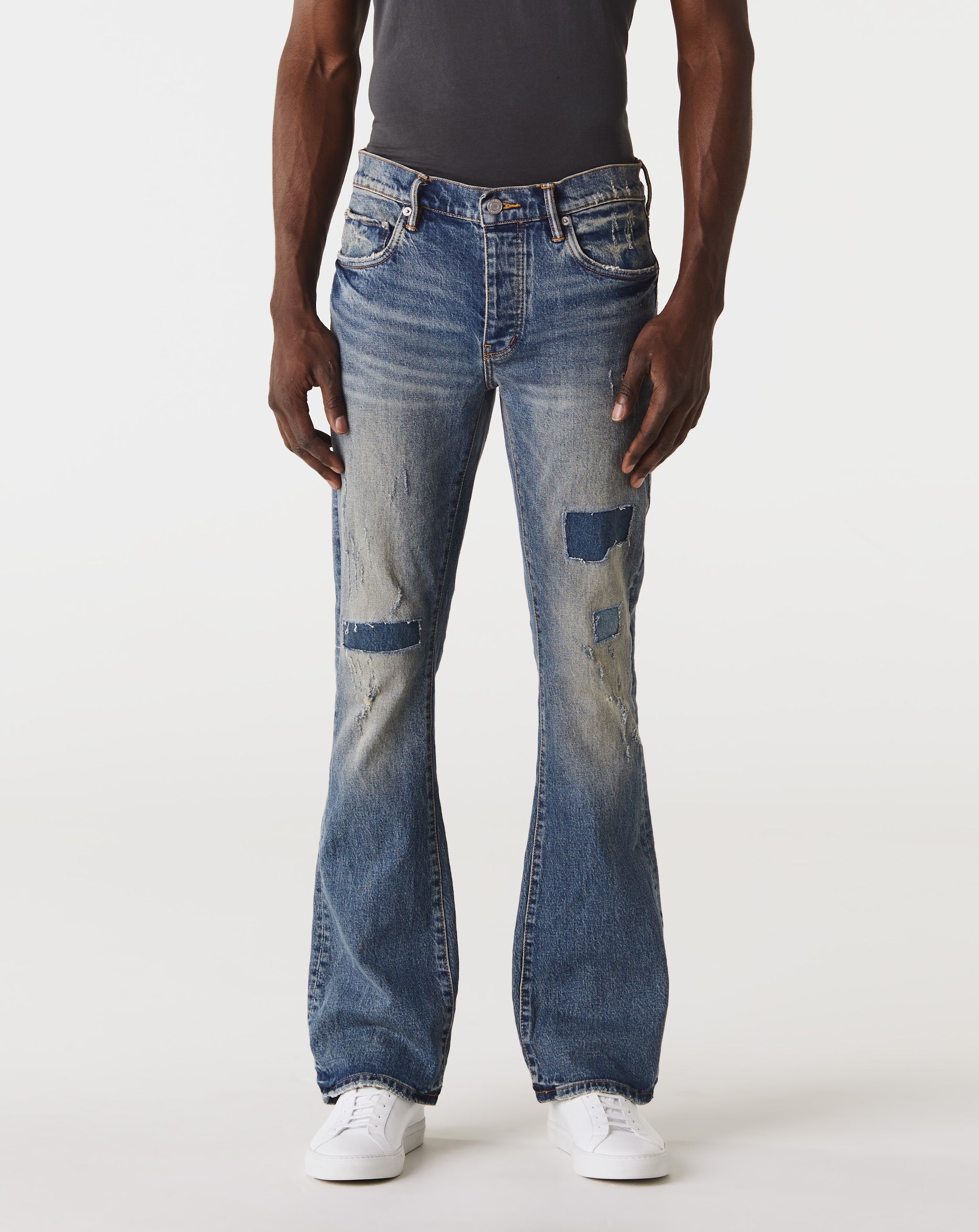 Purple blue Flare Jeans  - Cheap Urlfreeze Jordan outlet