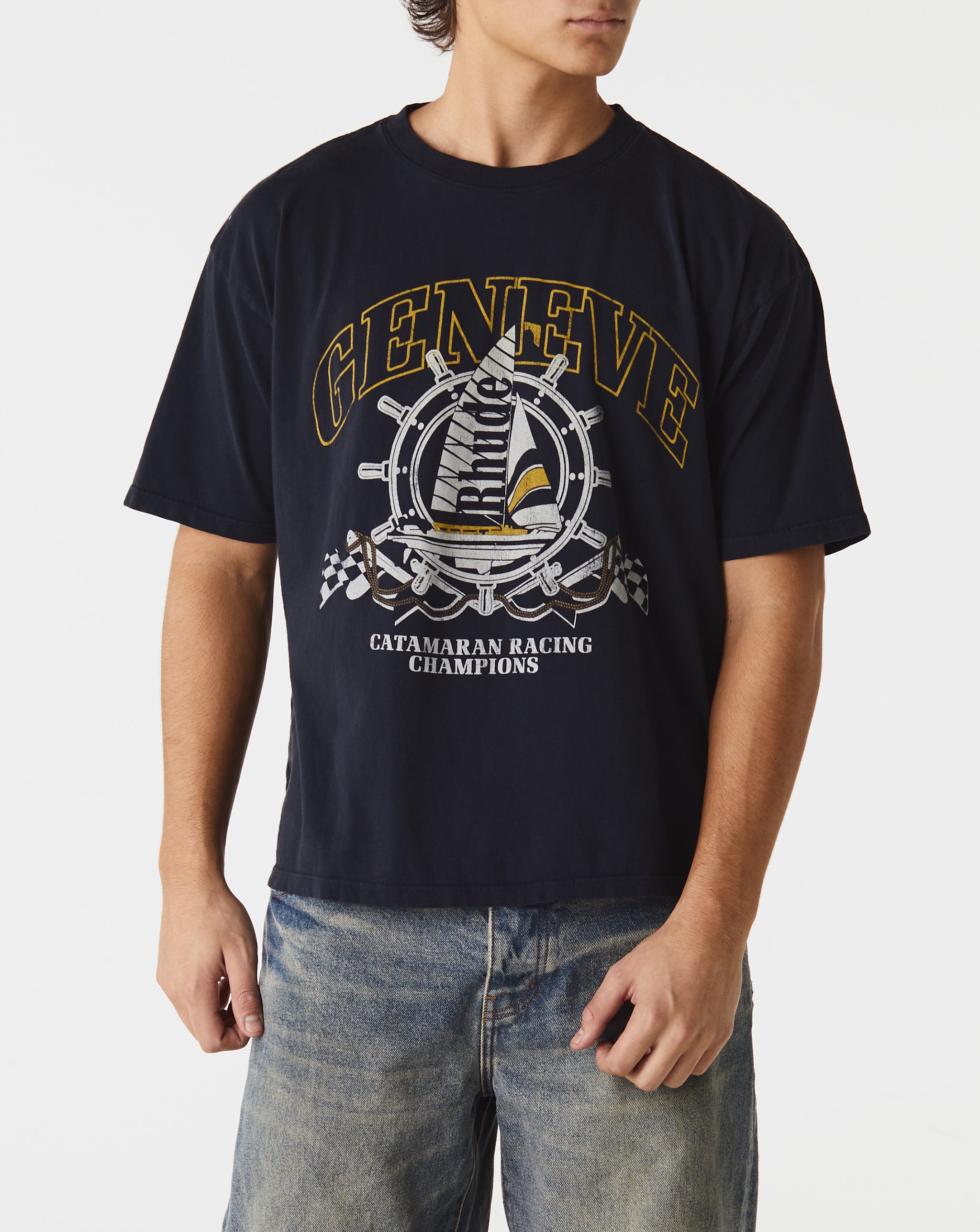 Rhude Geneve Catamaran T-Shirt  - XHIBITION