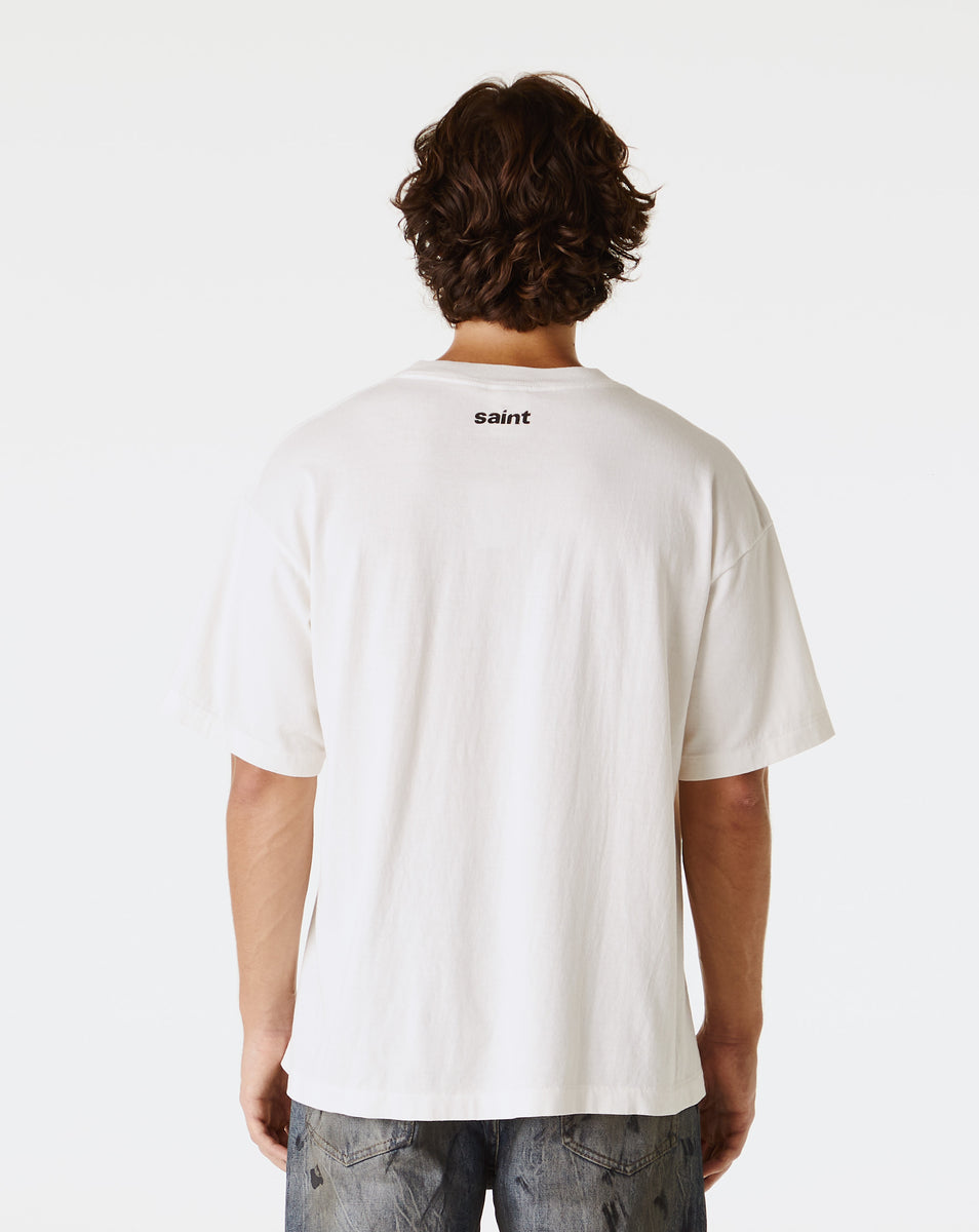 SAINT オーバーサイズ Tシャツ ホワイト　L SAINT オーバーサイズ Tシャツ ホワイト L