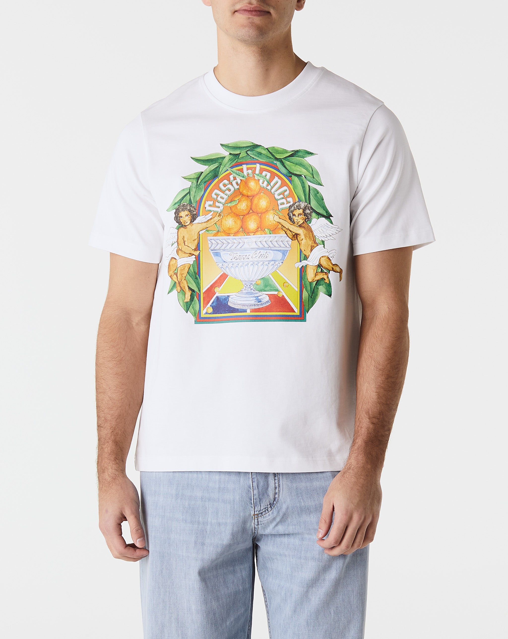 Casablanca Triomphe D'Orange Printed T-Shirt  - XHIBITION