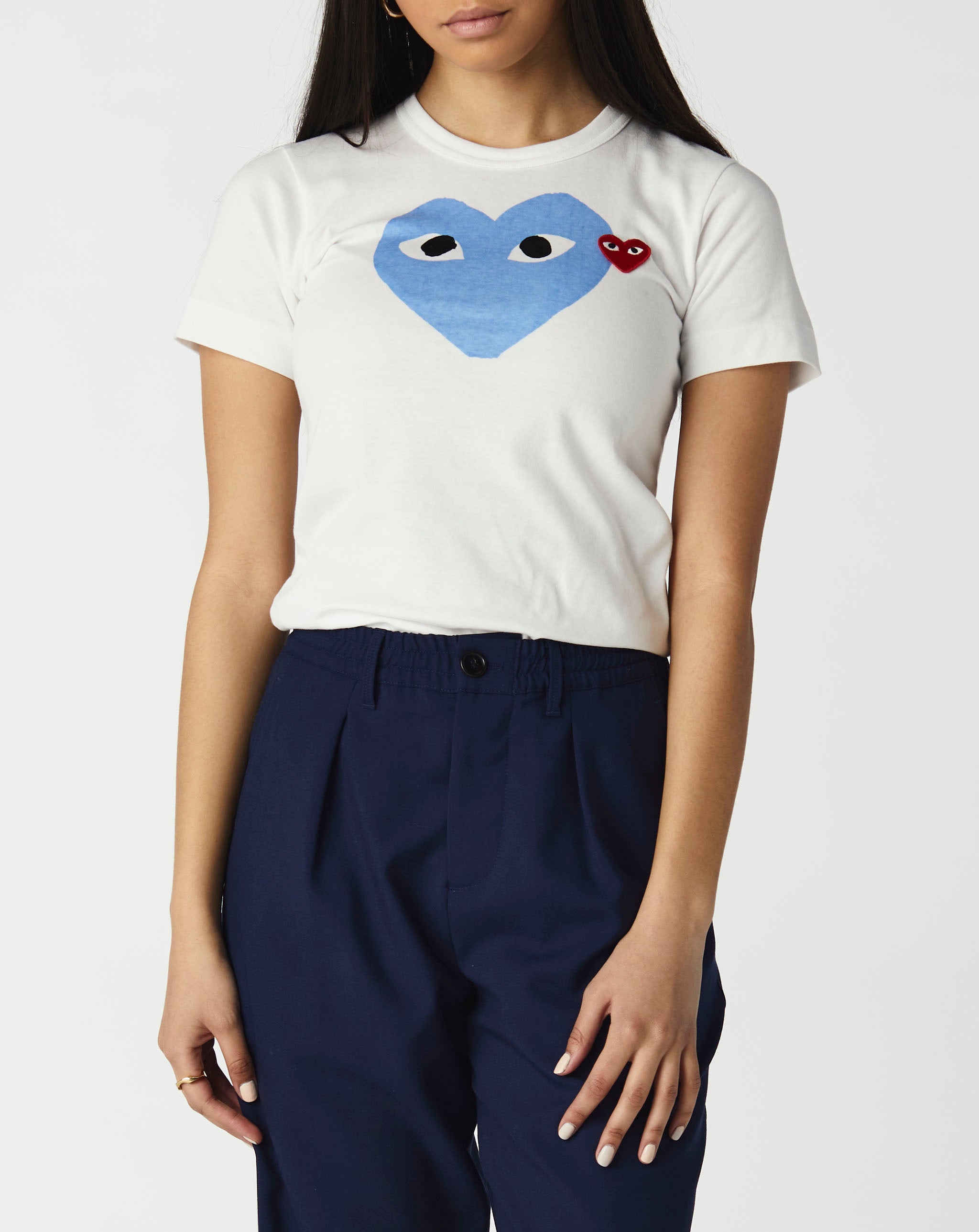Comme des Garcons PLAY Women's Heart Logo T-Shirt  - Cheap Erlebniswelt-fliegenfischen Jordan outlet