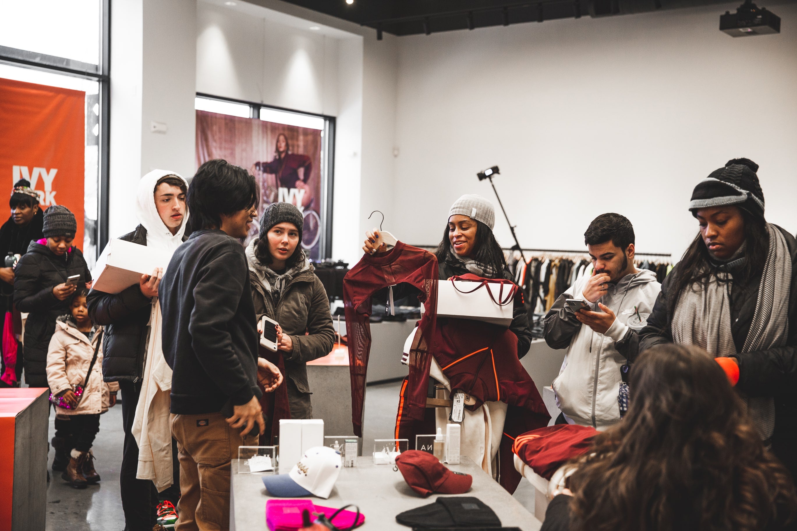 adidas x IVY PARK Event at Xhibition Van Aken