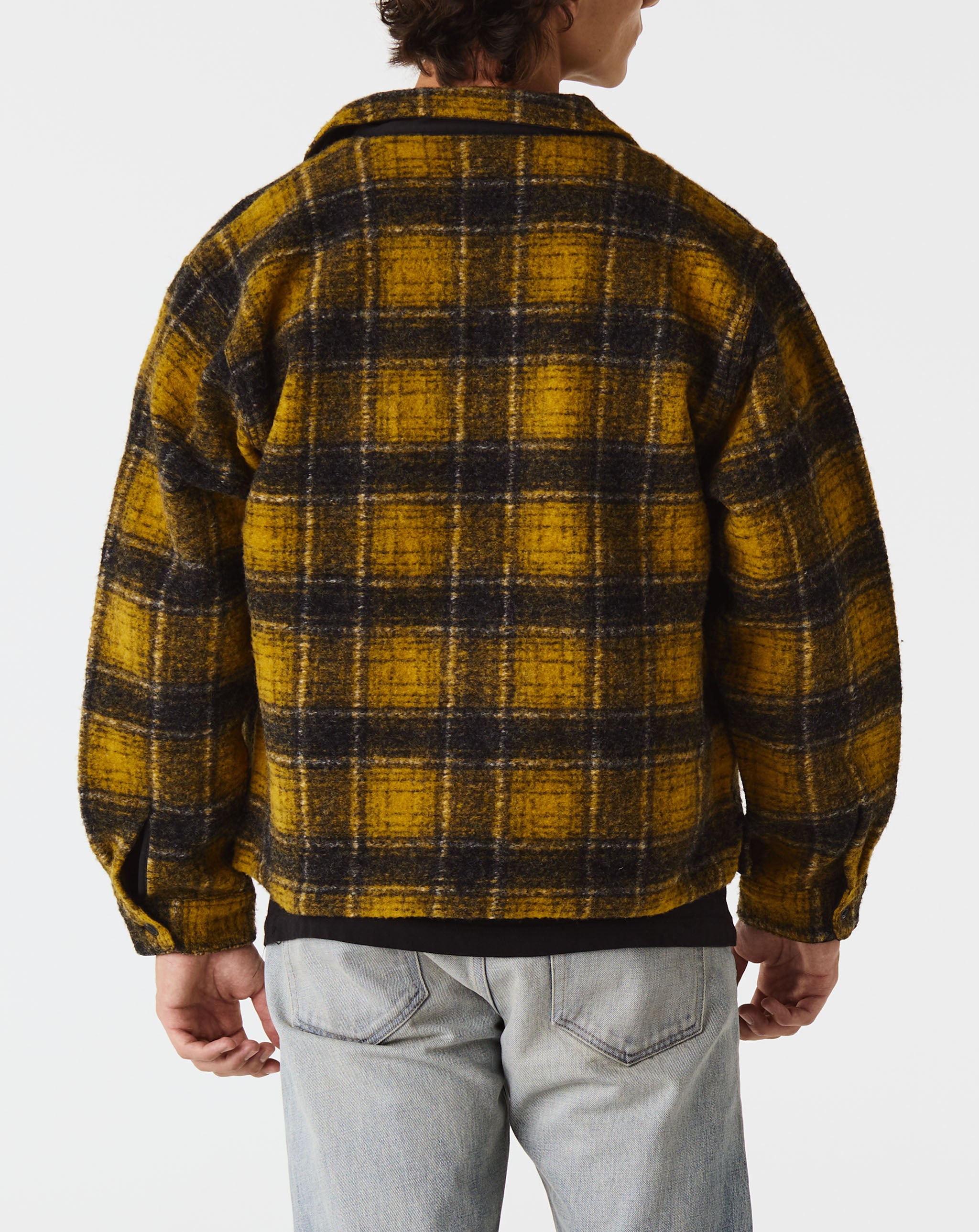 Wool Plaid Zip Shirt – Xhibition