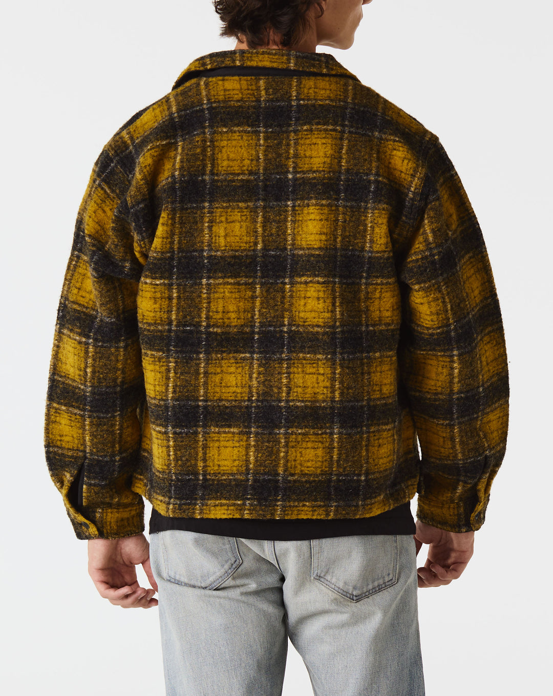 Stüssy Wool Plaid Zip Shirt  - XHIBITION
