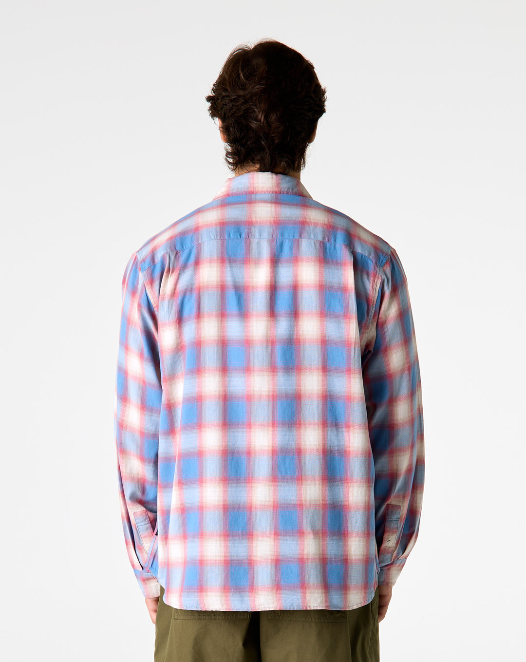 Beach Ombre Plaid Shirt