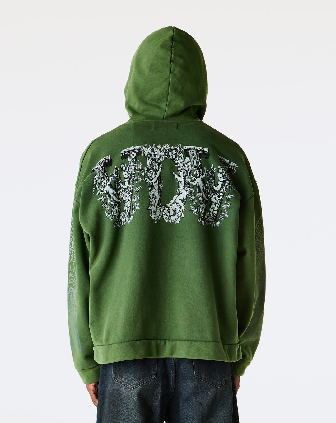 Sacred Being Zip Up Hoodie