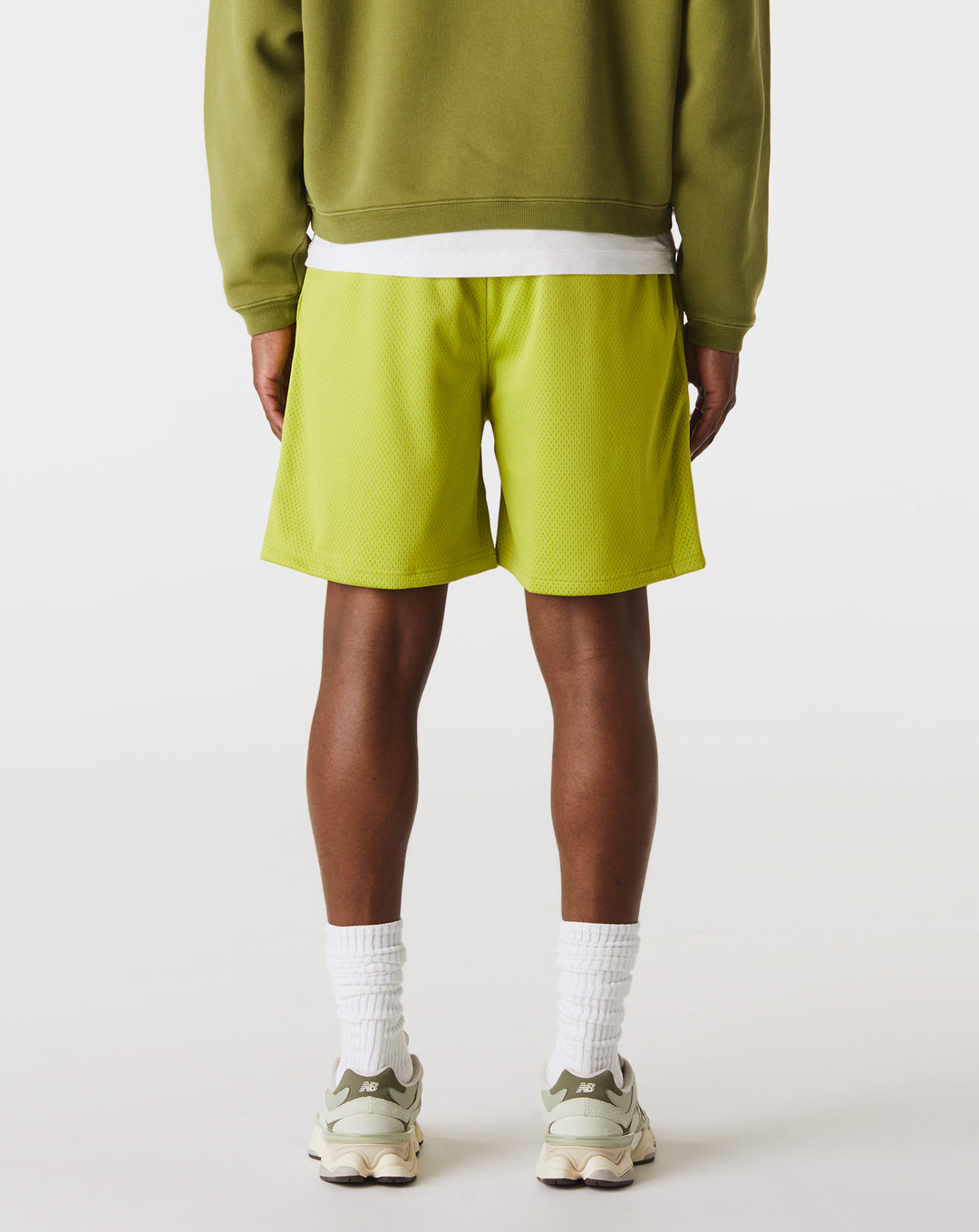 Nike 義務付け x Stussy Short Lime Yellow