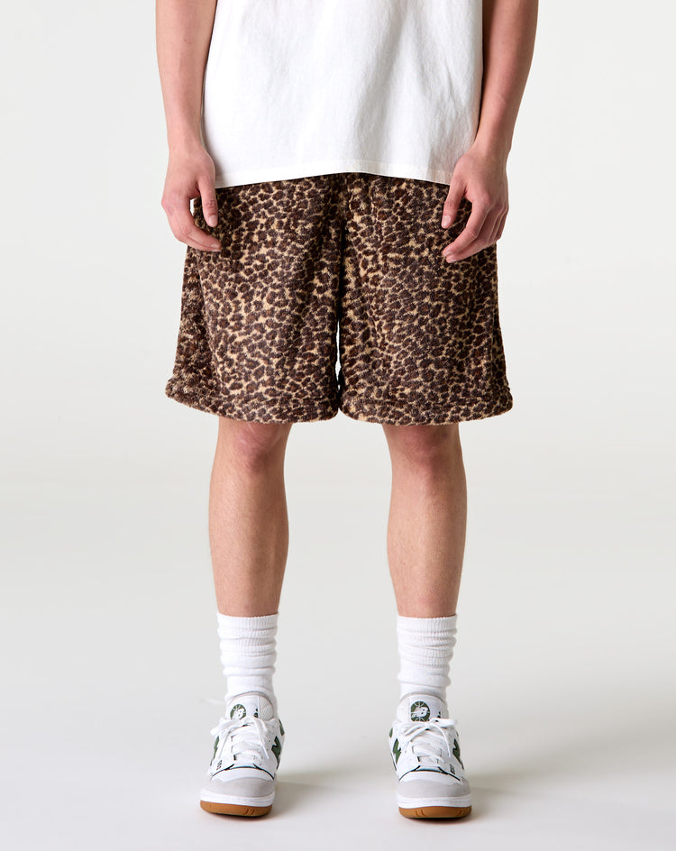 Stüssy Pile Leopard Shorts - XHIBITION