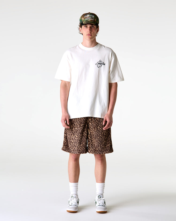 Stüssy Pile Leopard Shorts - XHIBITION