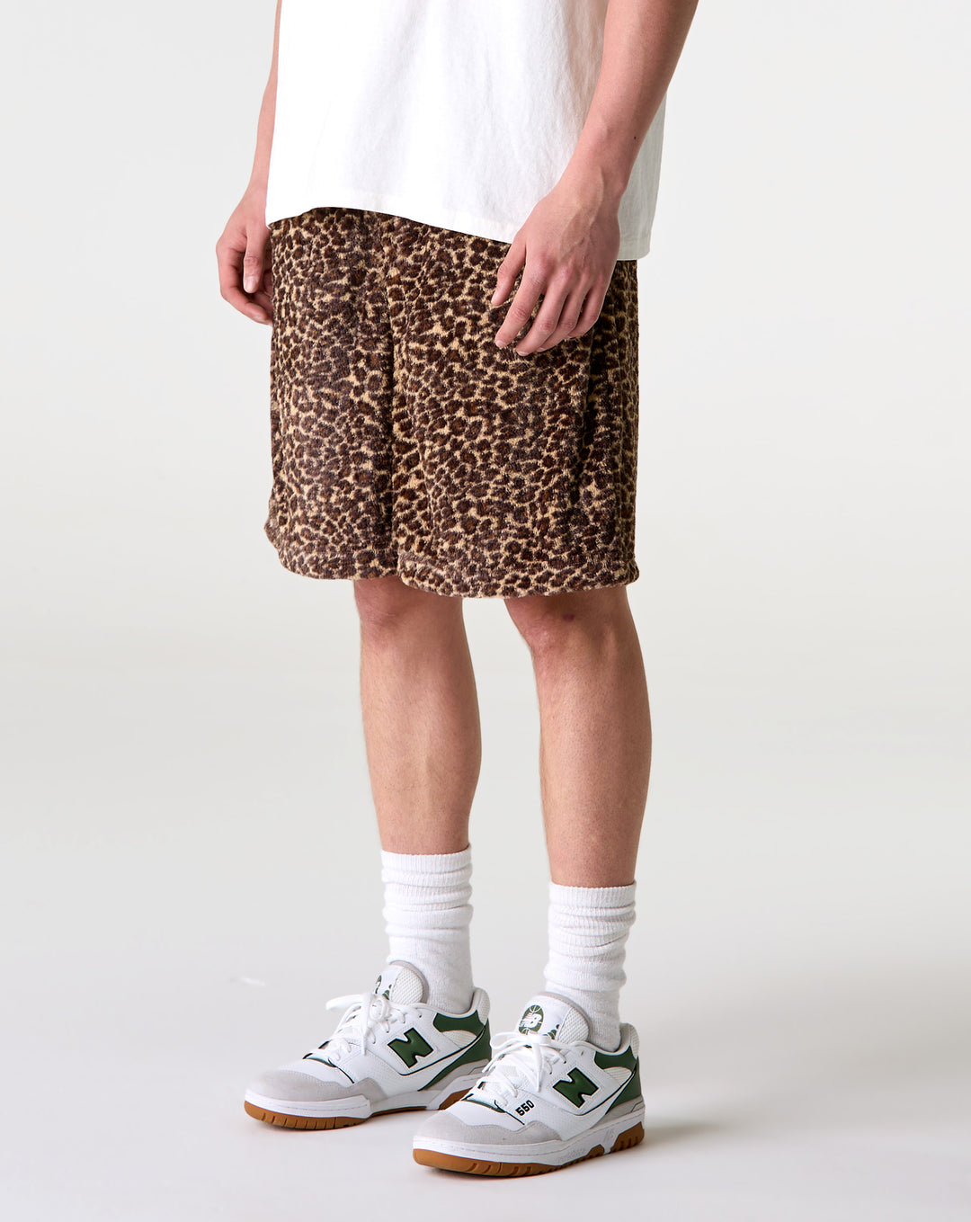Stüssy Pile Leopard Shorts - XHIBITION