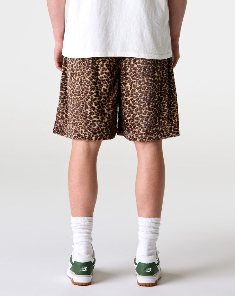 Stüssy Pile Leopard Shorts - XHIBITION