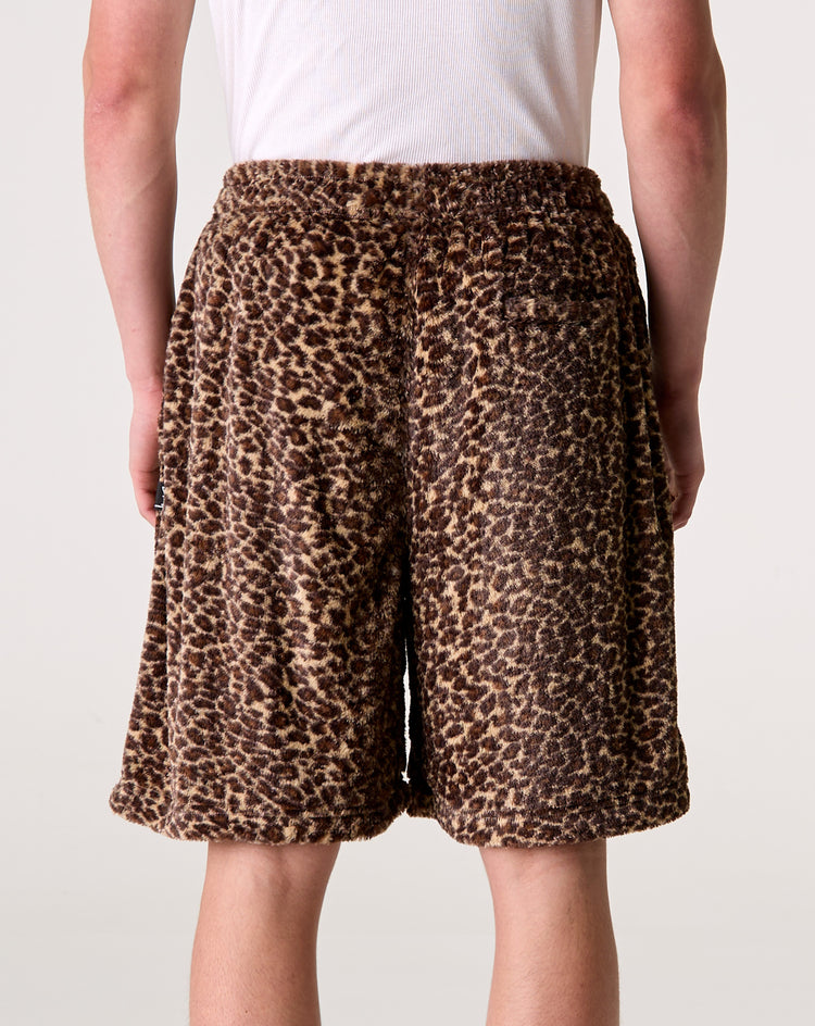 Stüssy Pile Leopard Shorts - XHIBITION