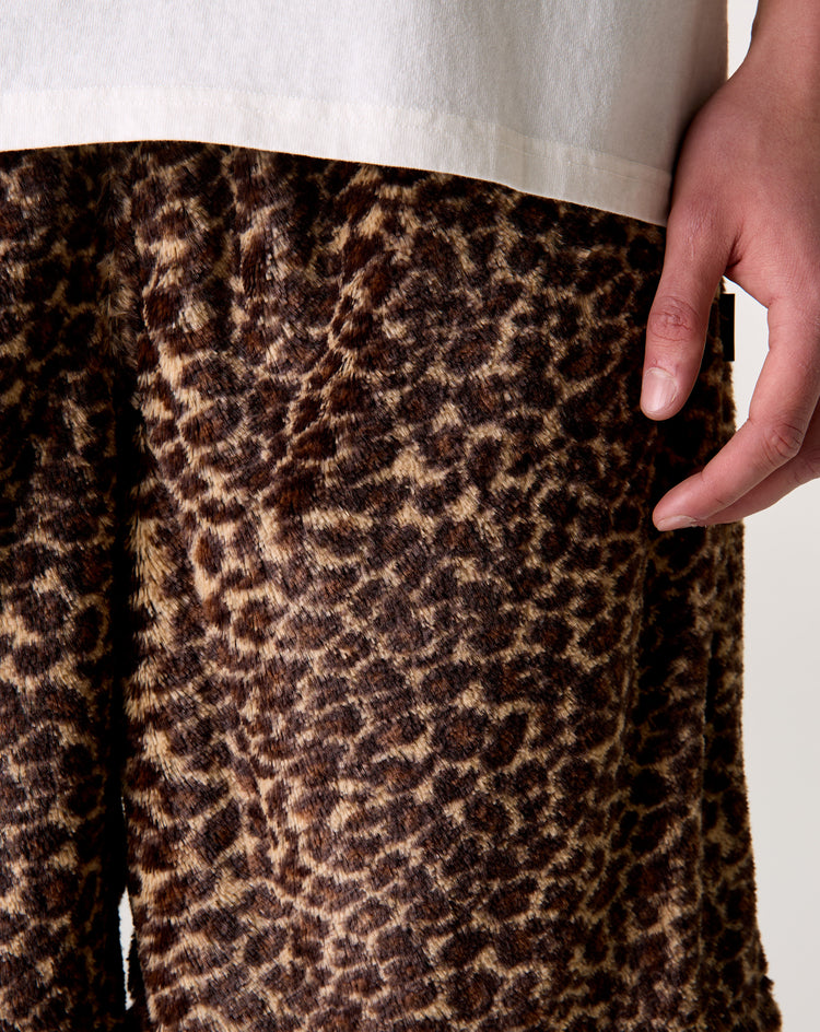 Stüssy Pile Leopard Shorts - XHIBITION