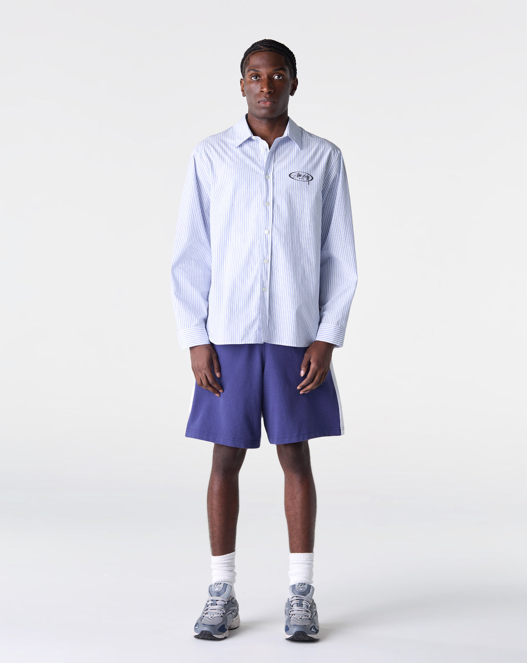 Stüssy Stripe Jersey Shorts - XHIBITION