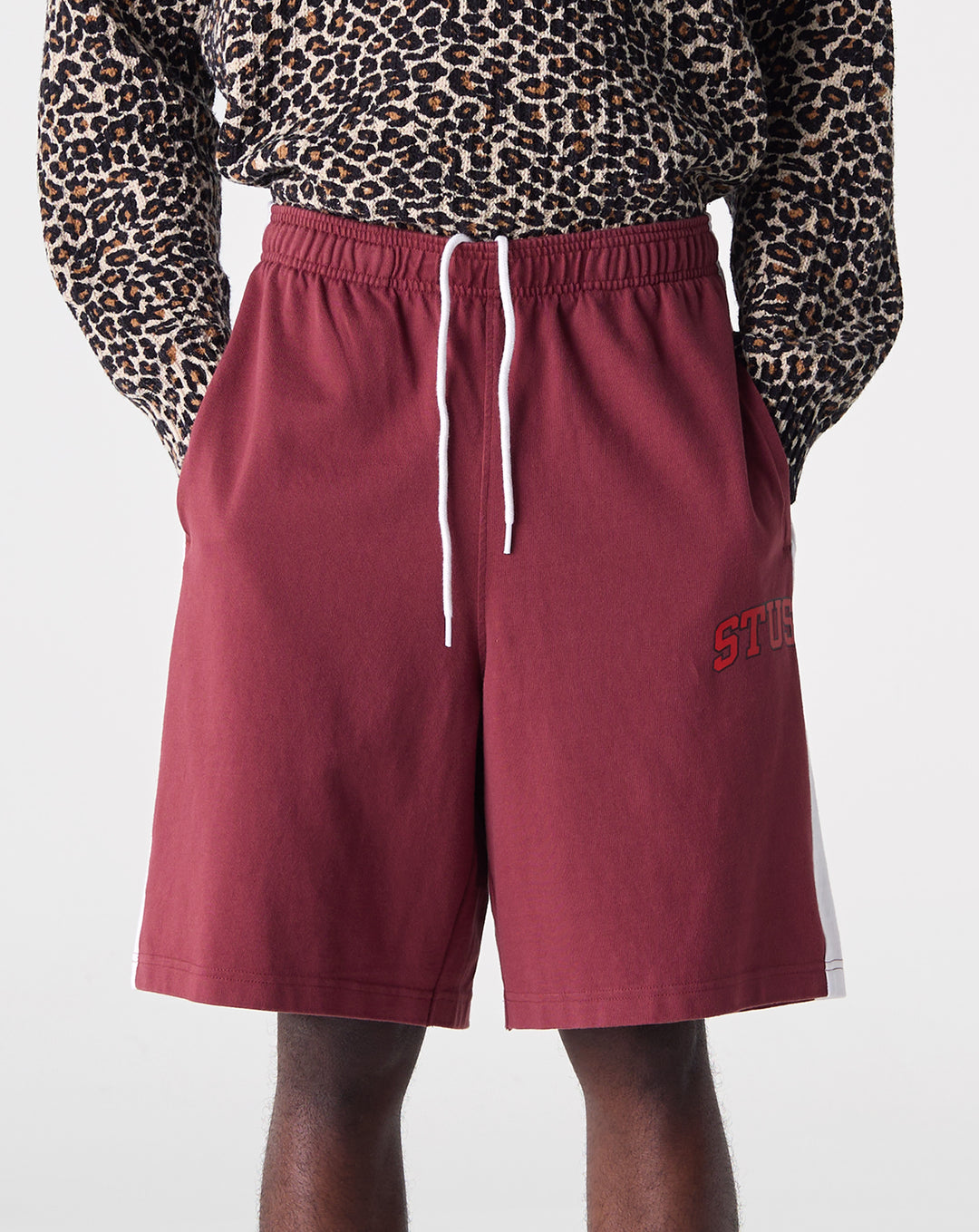 Stüssy Stripe Jersey Shorts - XHIBITION