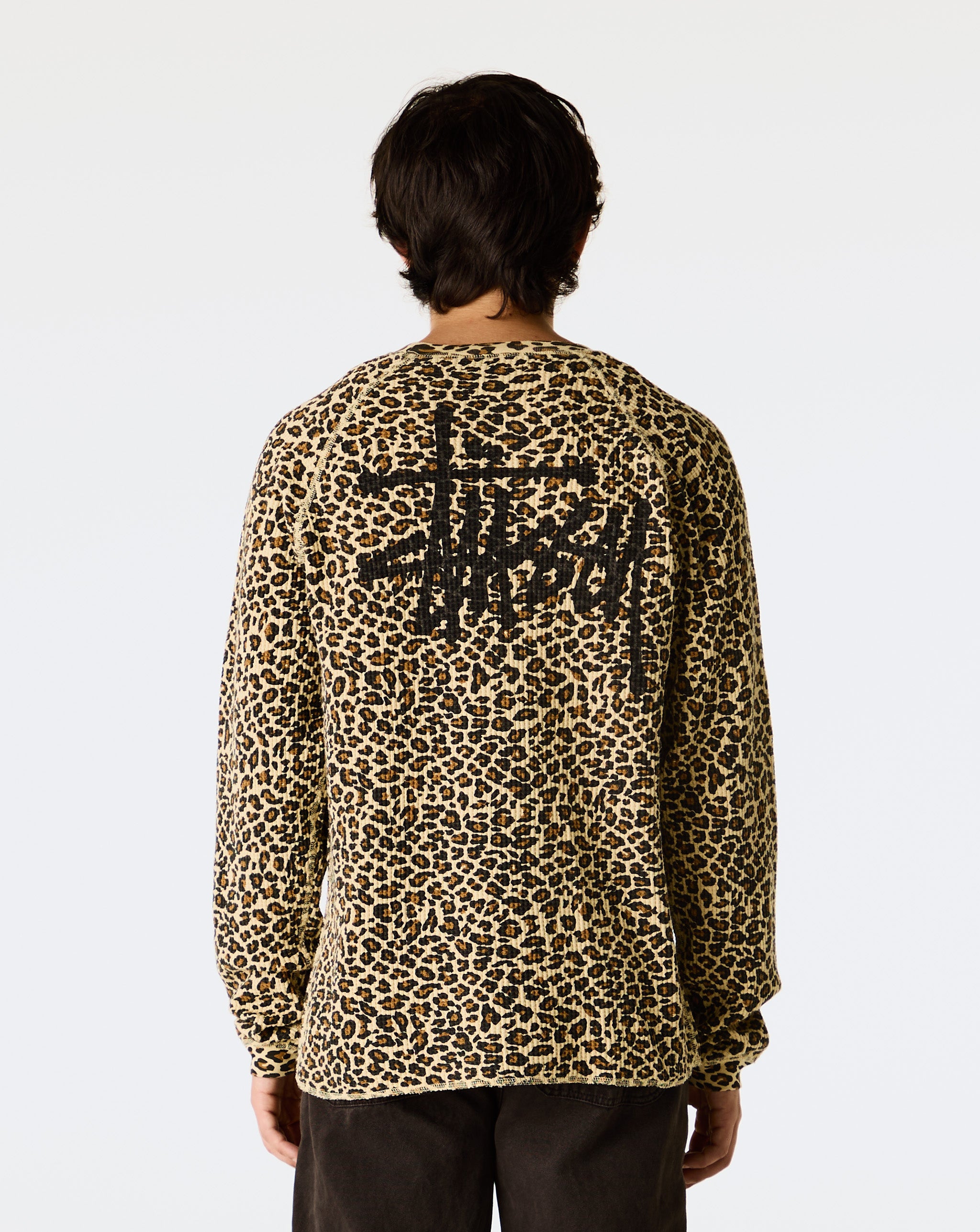 Stüssy - Basic Stock Raglan Thermal - Leopard – Xhibition