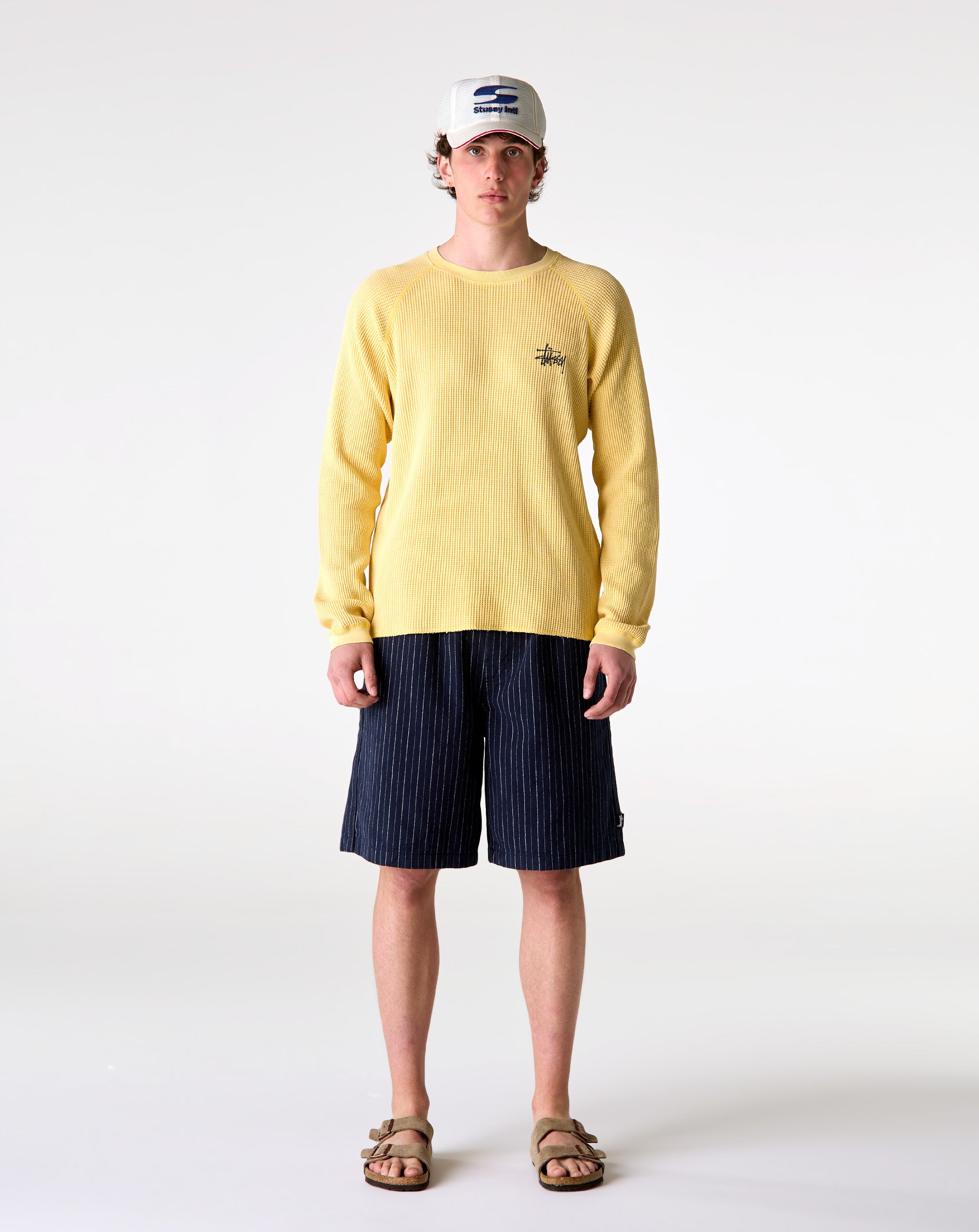 Stüssy Basic Stock Raglan Thermal - XHIBITION