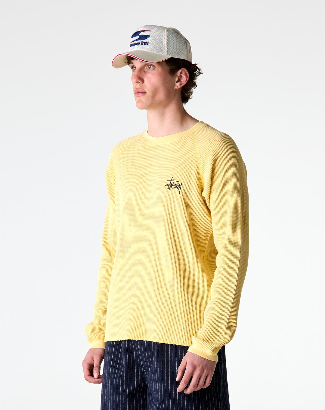 Stüssy Basic Stock Raglan Thermal - XHIBITION