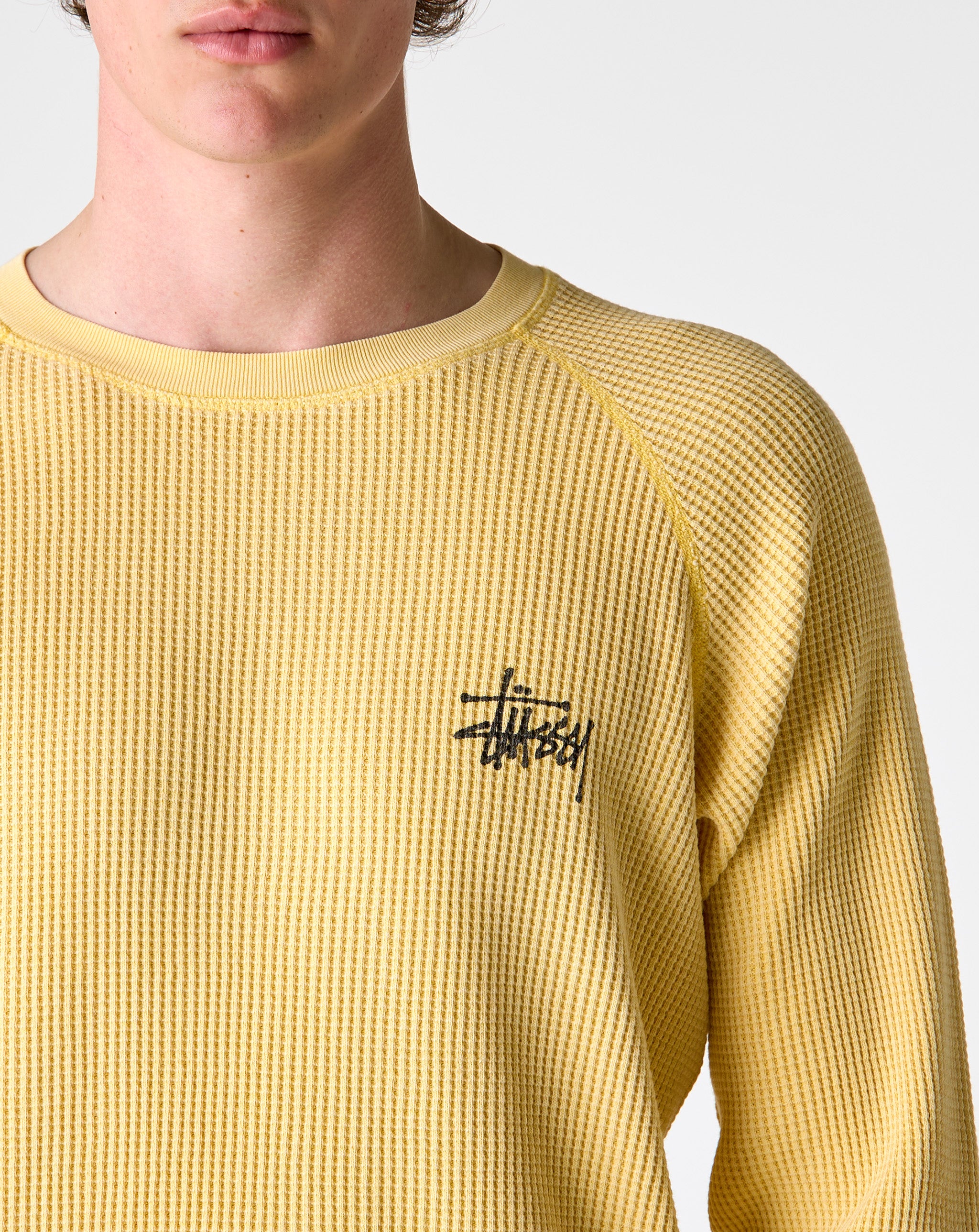 Stüssy Basic Stock Raglan Thermal - XHIBITION