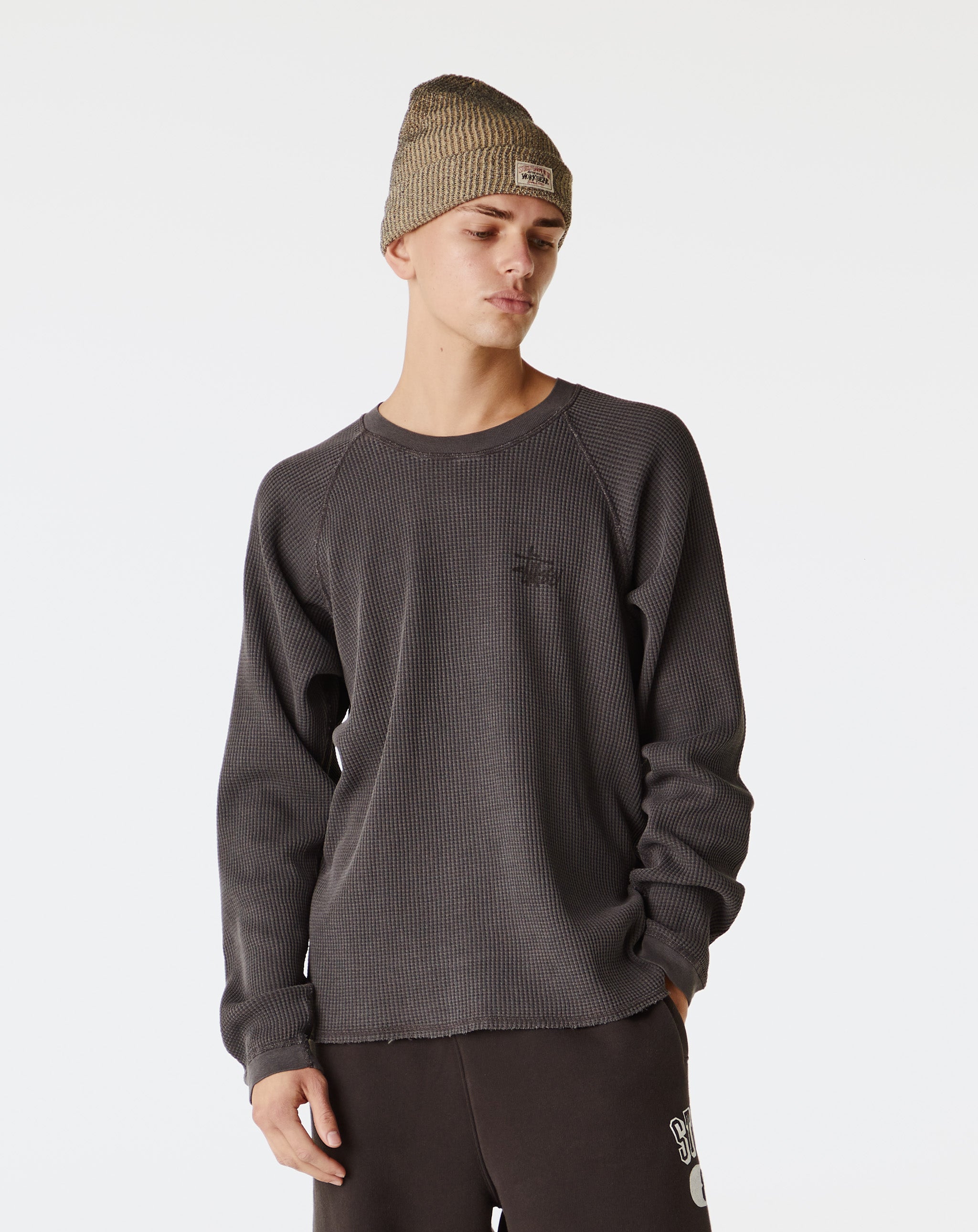 Stüssy Basic Stock Raglan Thermal Shirt  - XHIBITION