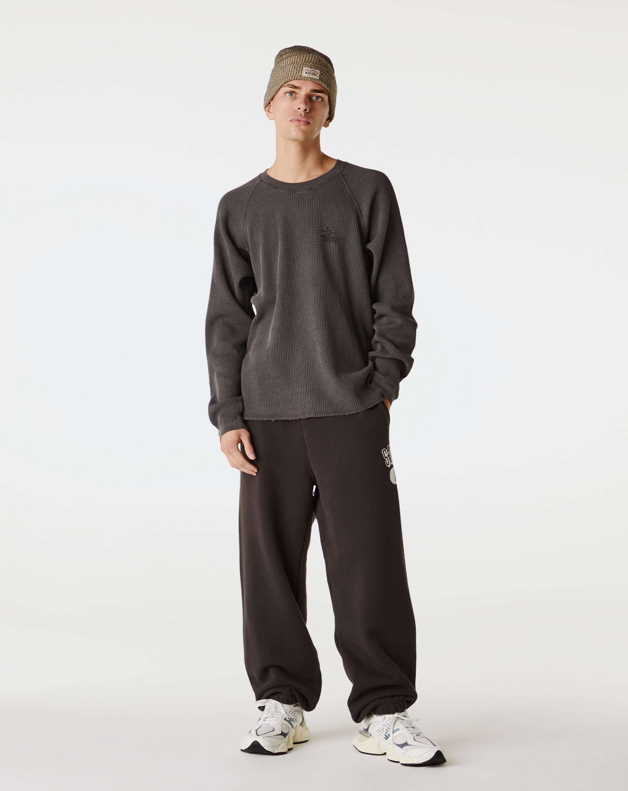 Stüssy Basic Stock Raglan Thermal Shirt  - XHIBITION