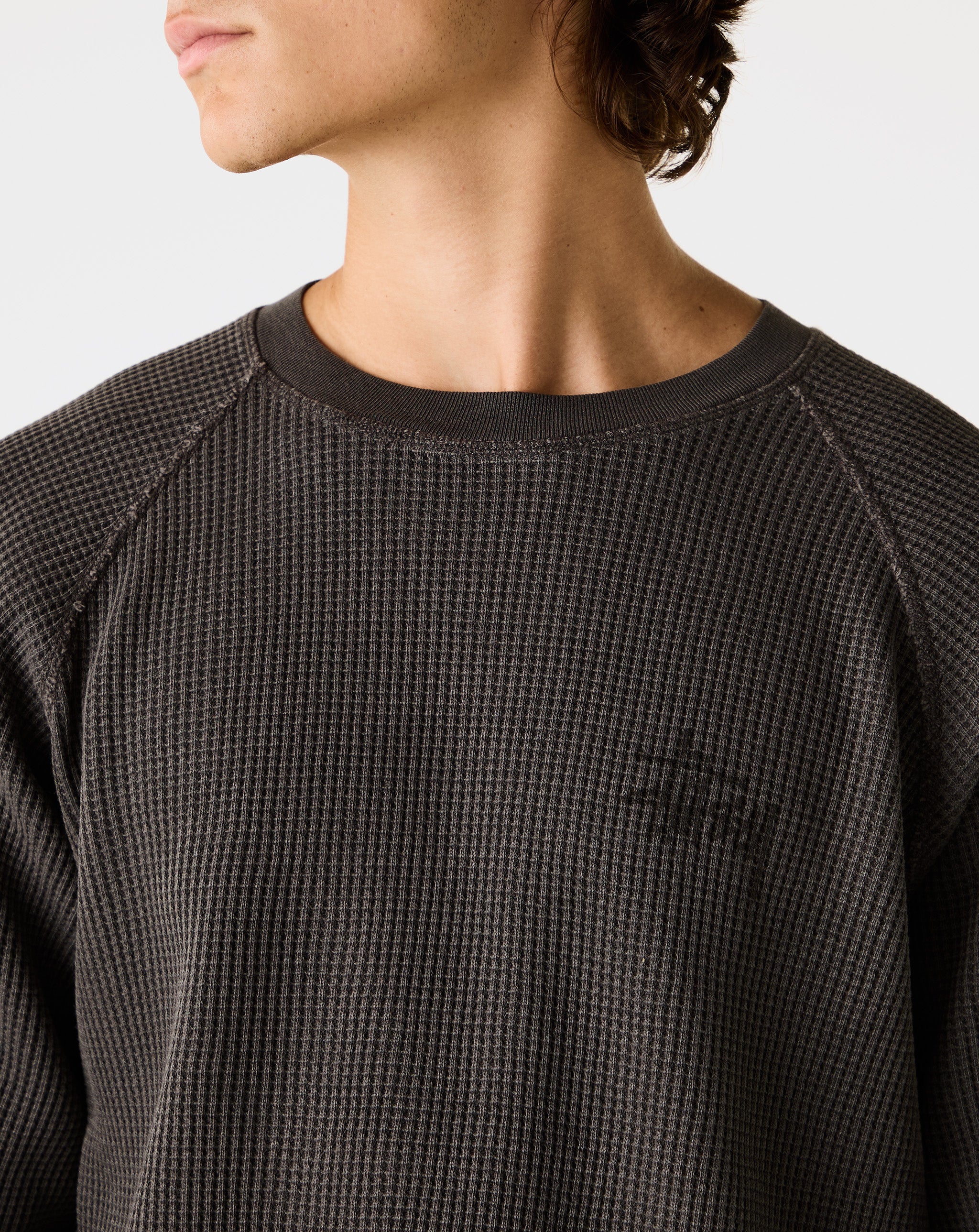 Stüssy Basic Stock Raglan Thermal Shirt - XHIBITION
