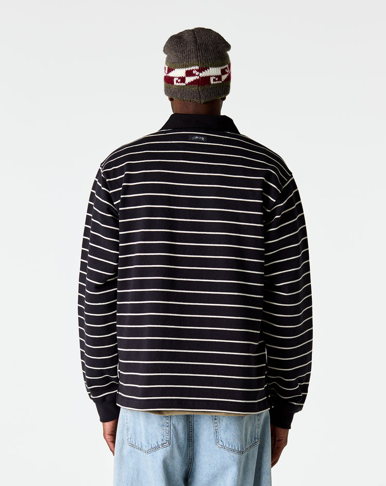 Stüssy Pin Striped Rugby Shirt - XHIBITION
