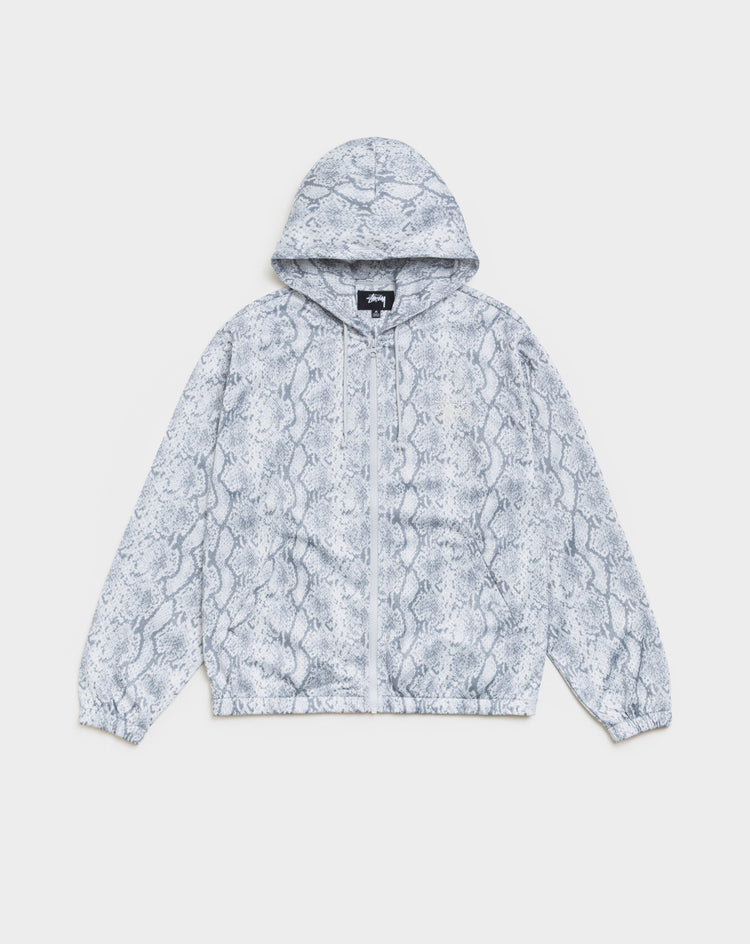 Stüssy Athletic Mesh Zip Hoodie - XHIBITION