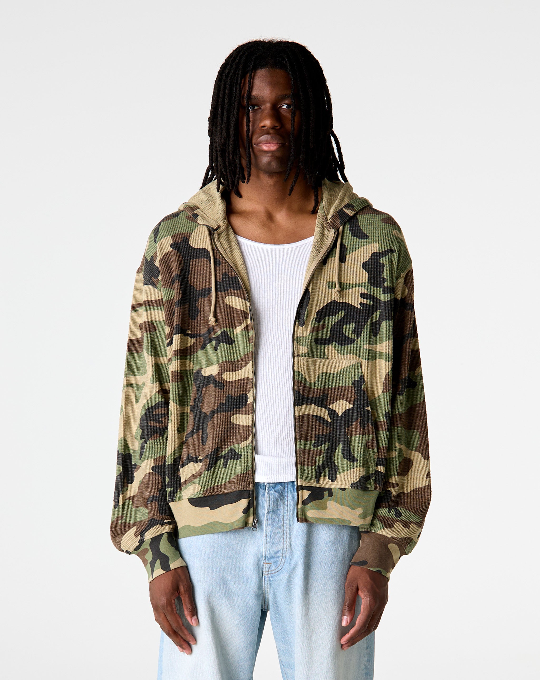 Stüssy Lightweight Thermal Hoodie - XHIBITION