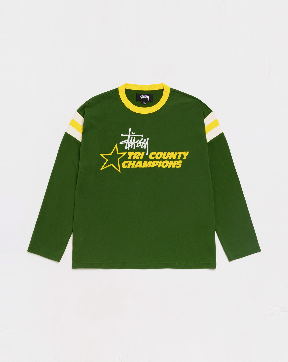 Stüssy Long Sleeve Ringer T-Shirt - XHIBITION