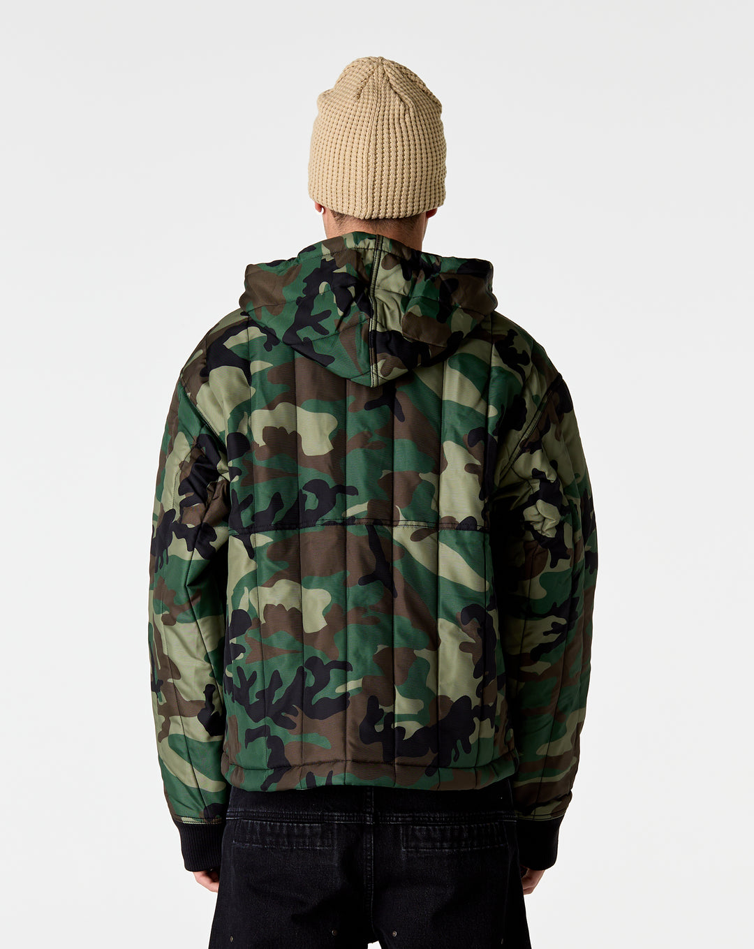 Stüssy Quilted Nylon Work Jacket - XHIBITION