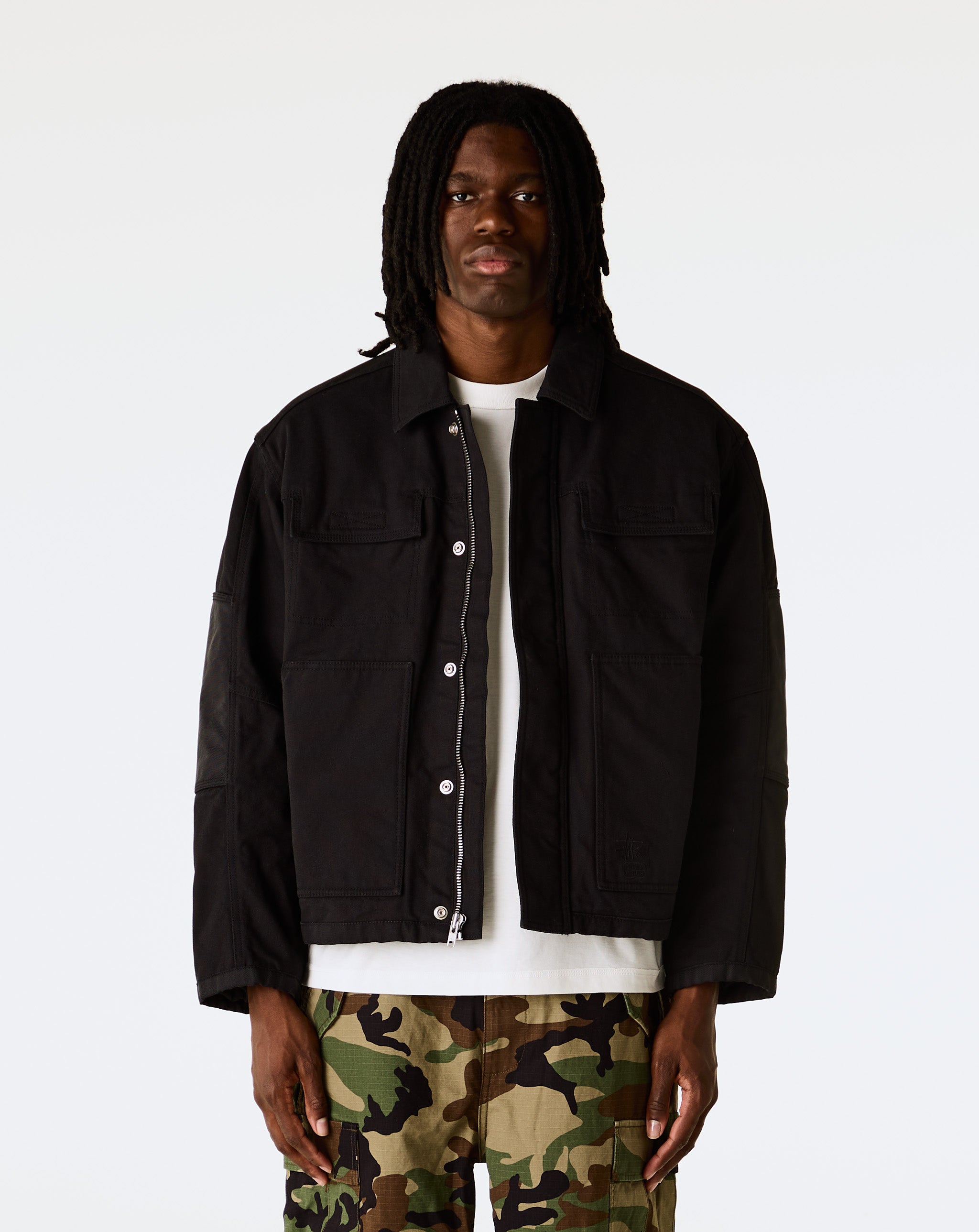 Stüssy - Workgear Jacket - Black – Cheap Ida-step Jordan outlet