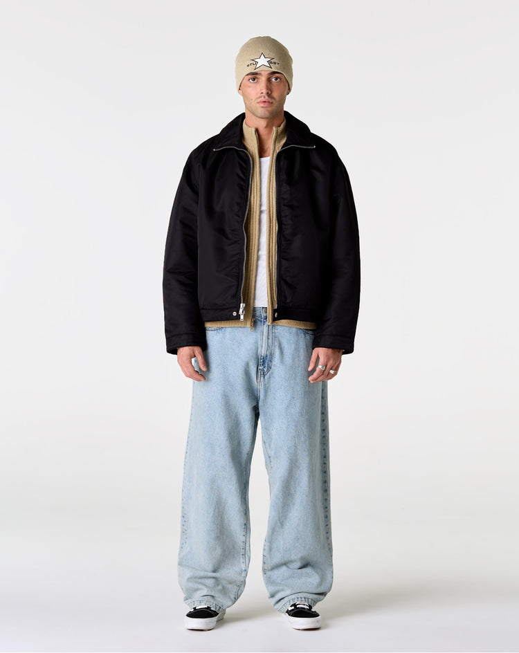 Stüssy Pile Lined Zip-Up Jacket - XHIBITION