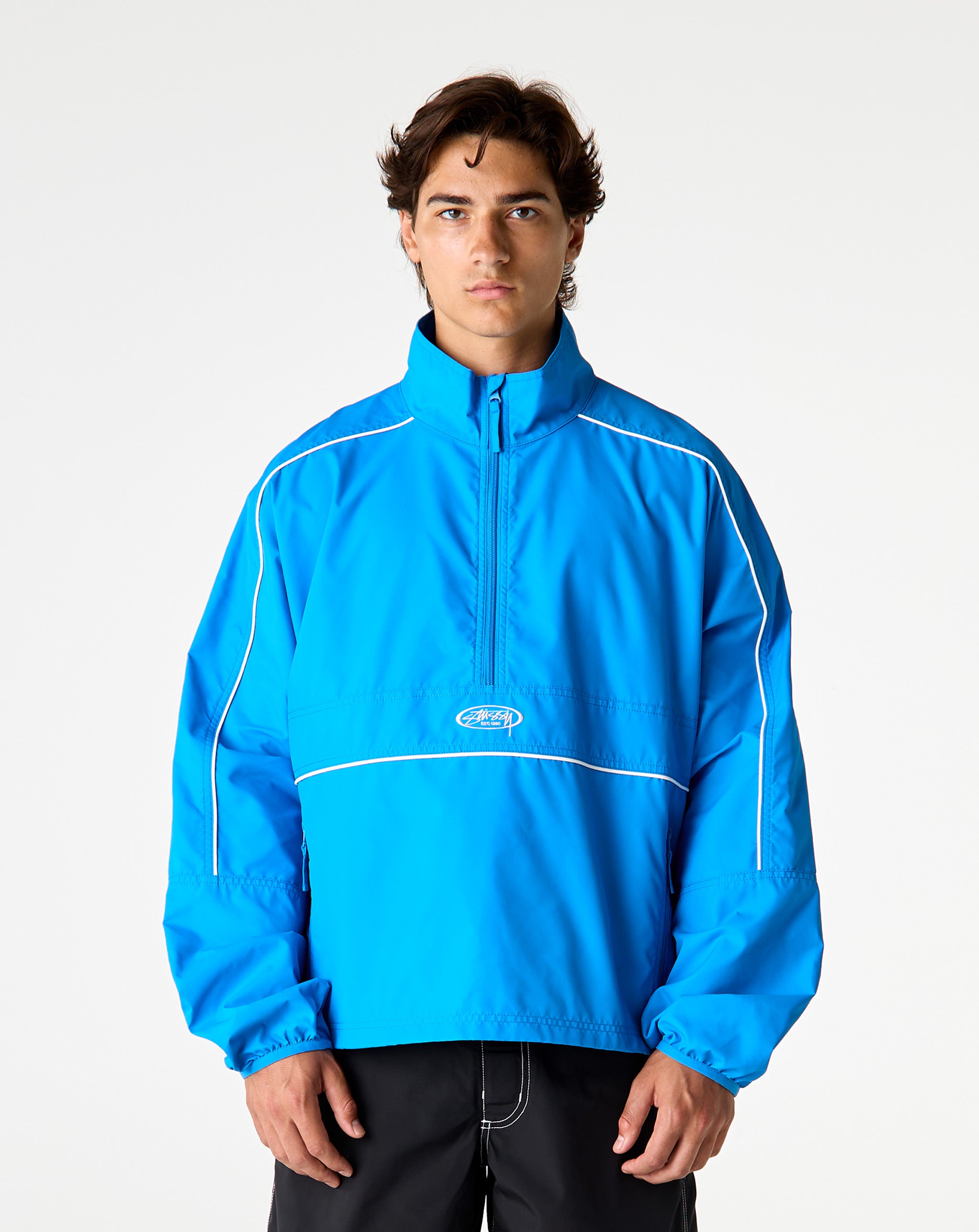 Stüssy Lightweight Pullover Jacket - XHIBITION
