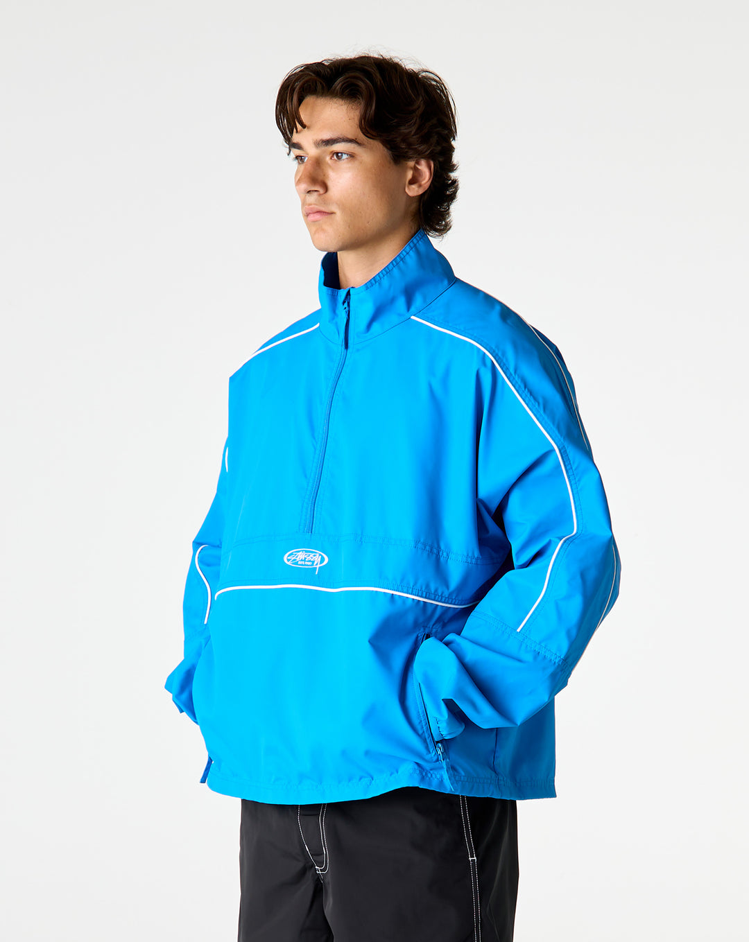 Stüssy Lightweight Pullover Jacket - XHIBITION