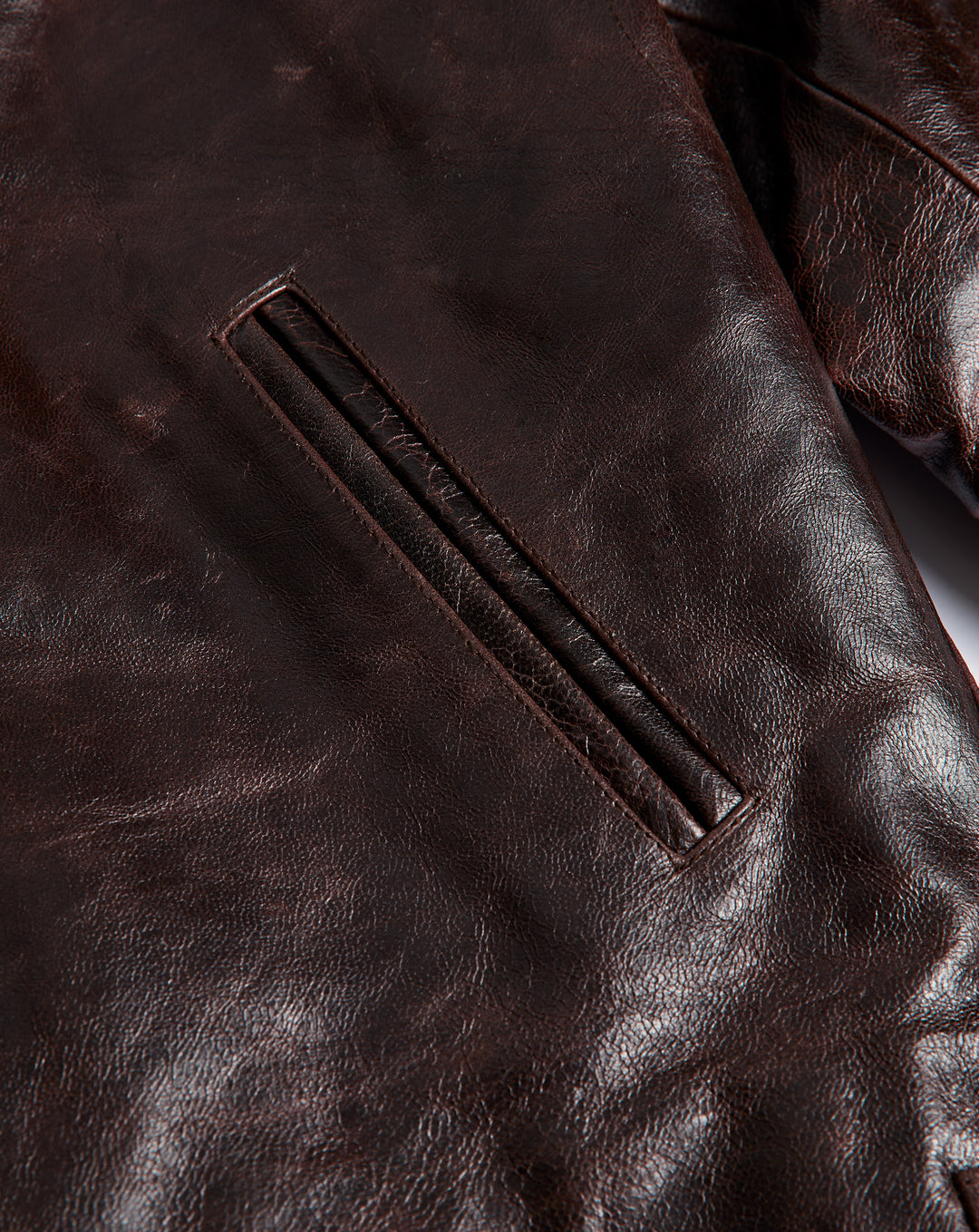Stüssy Leather Garage Jacket - XHIBITION