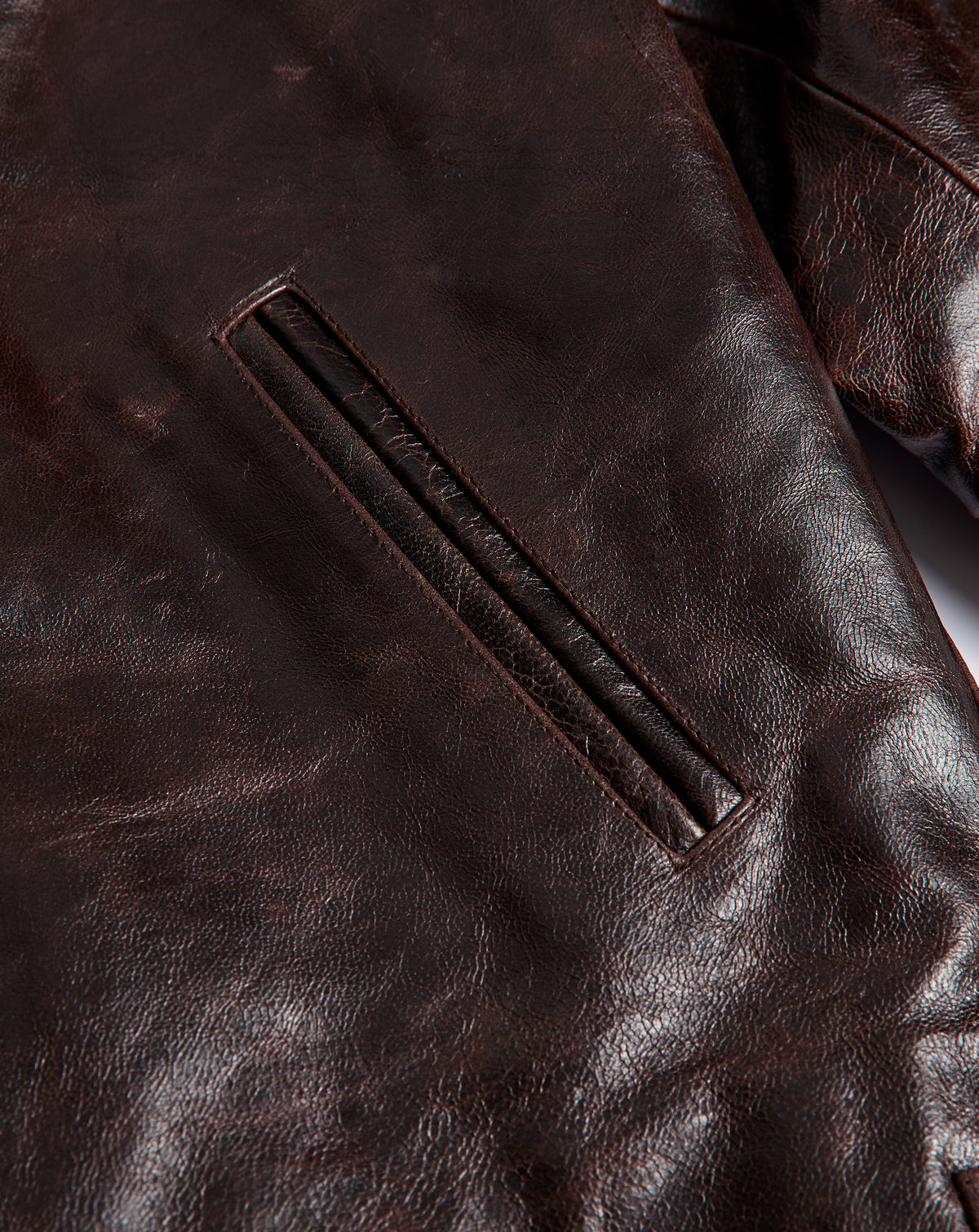 Stüssy Leather Garage Jacket - XHIBITION