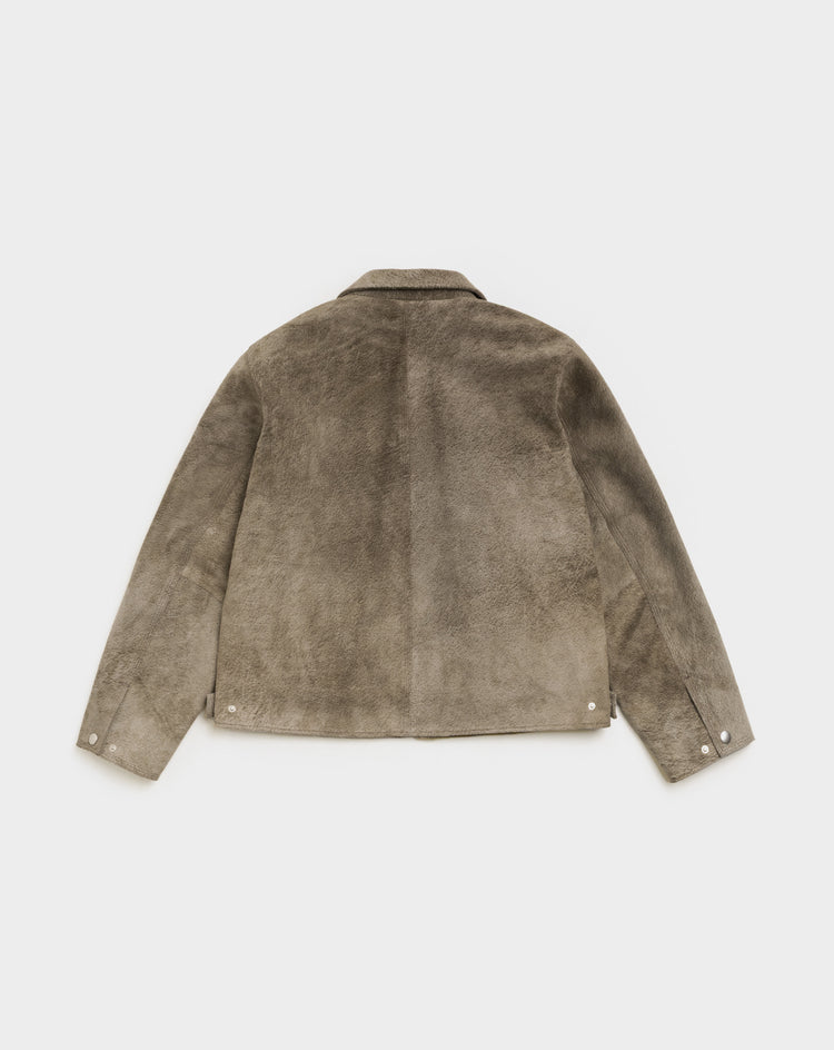 Stüssy Suede Garage Jacket - XHIBITION