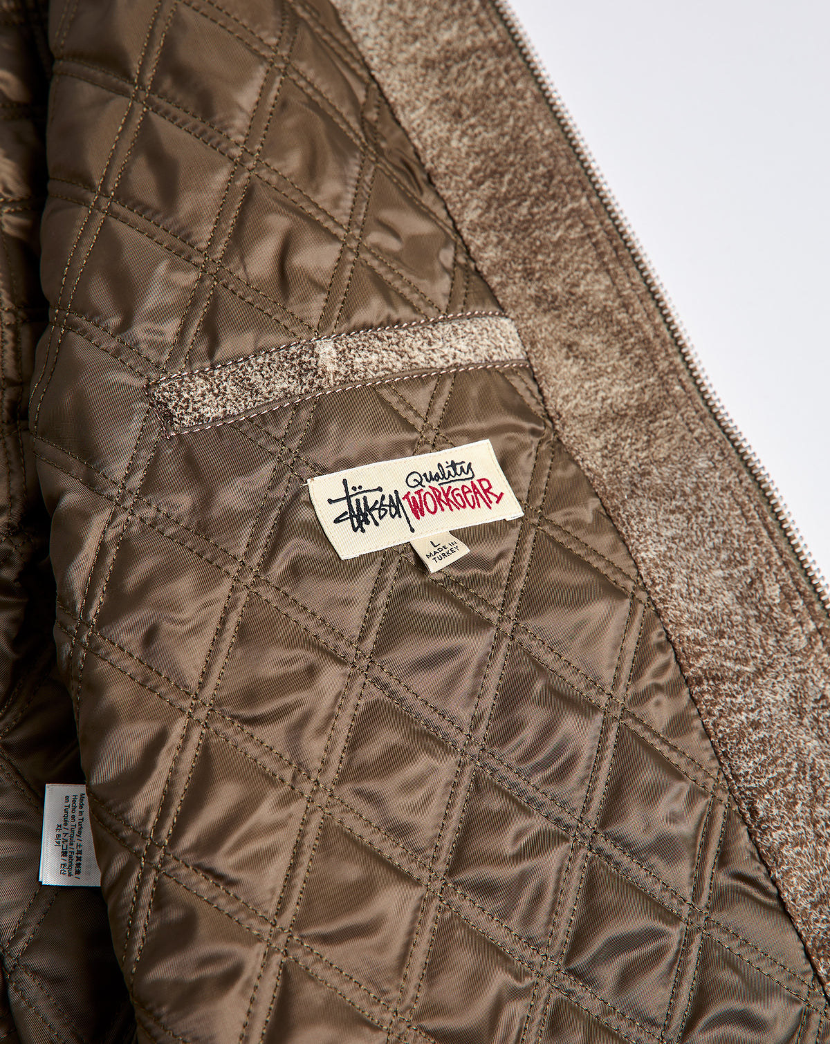 Stüssy Suede Garage Jacket - XHIBITION