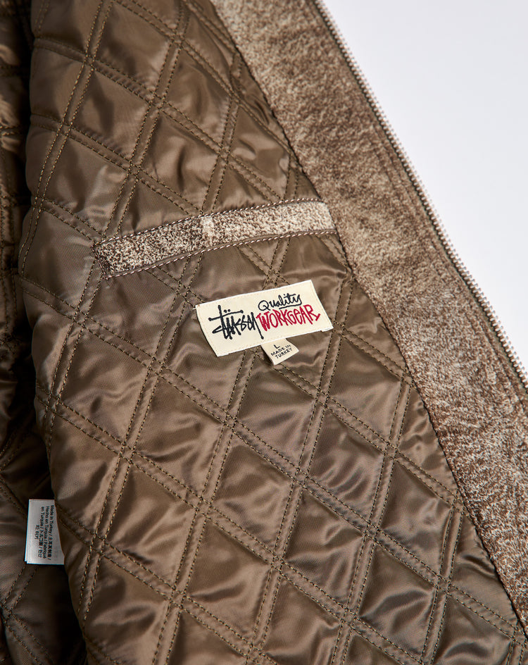 Stüssy Suede Garage Jacket - XHIBITION