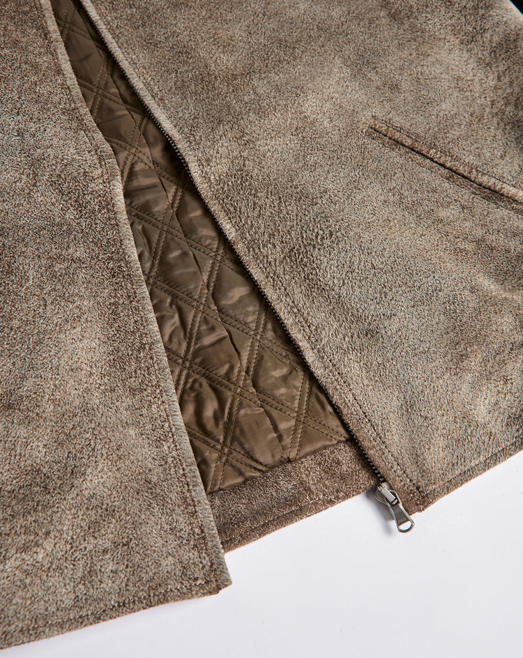Stüssy Suede Garage Jacket - XHIBITION
