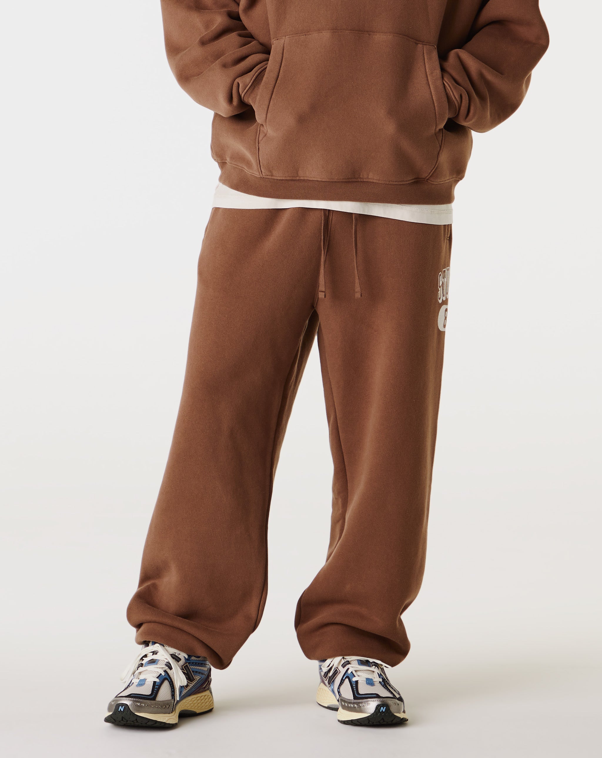 Stussy x Nike Fleece Pant Sサイズ ブラウン Nike - x Stüssy Washed Fleece Pants in Dark Cinder - FN5235-261
