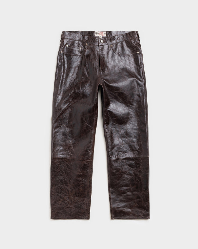 Stüssy Leather New Classic Jeans - XHIBITION