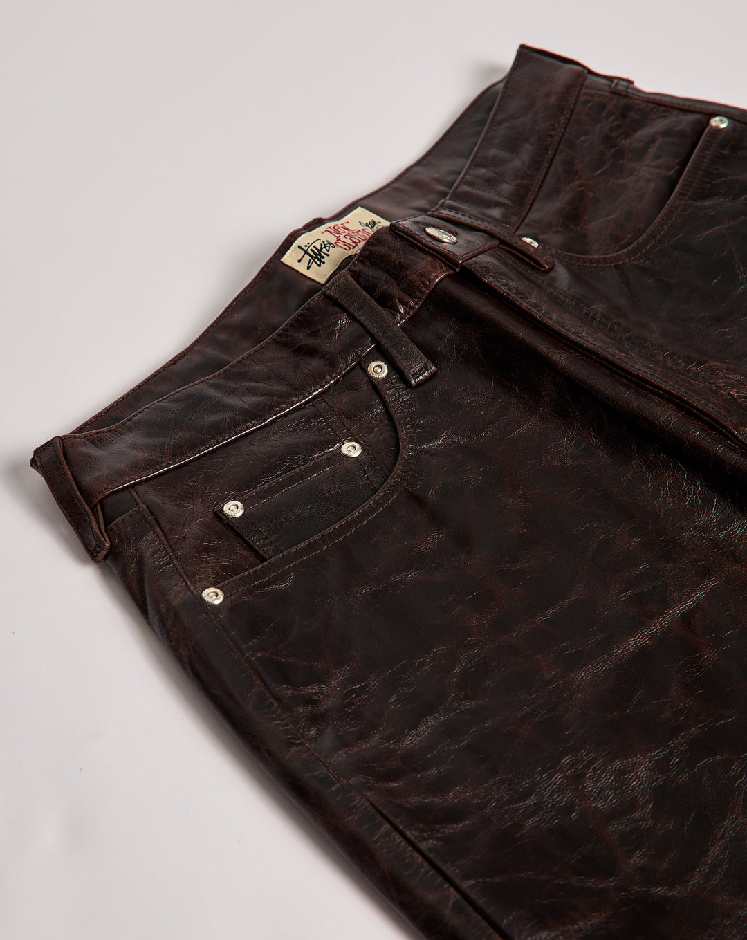 Stüssy Leather New Classic Jeans - XHIBITION